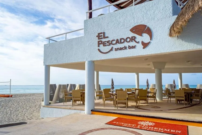 Property building in SUNSET FISHERMEN BEACH & SPA RESORT-Optional All Inclusive- Room 344A-344B-Playacar, Phase 1