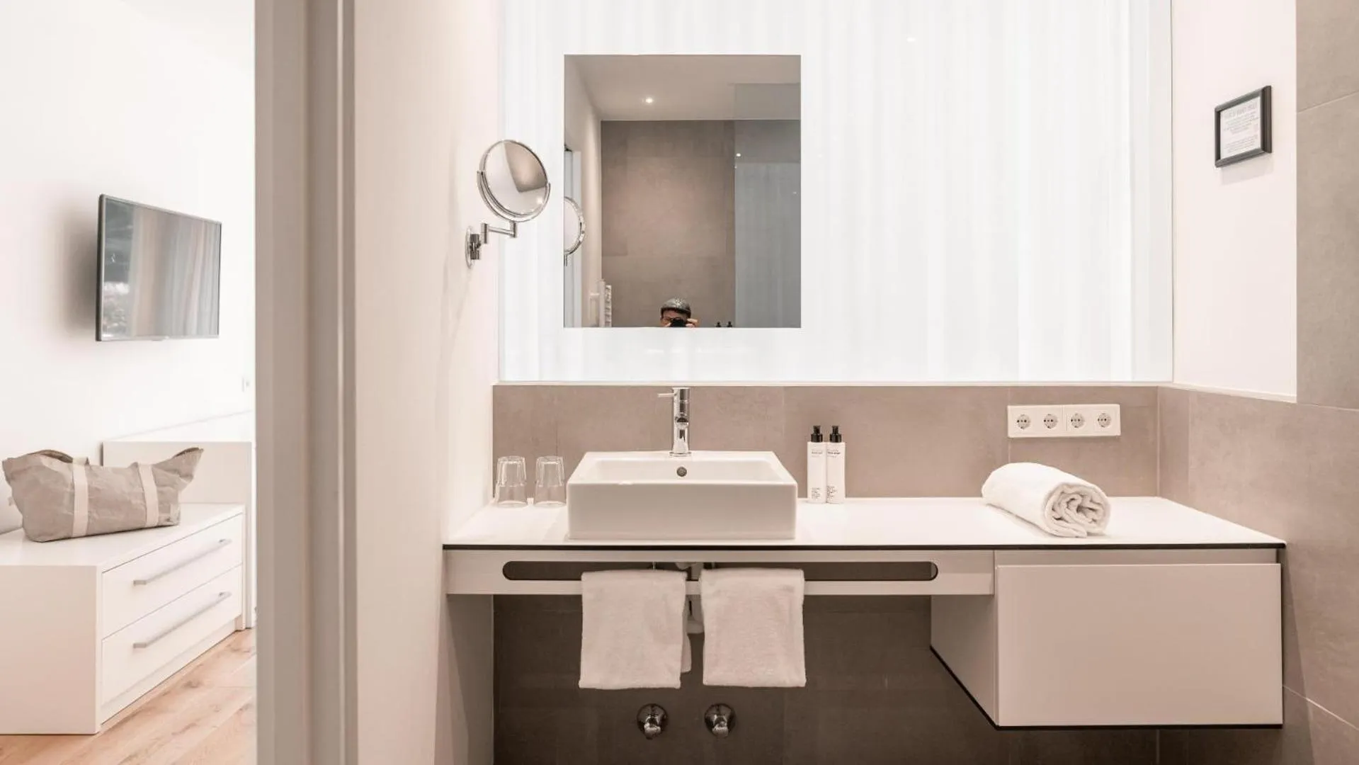 Bathroom in Design Hotel Tyrol
