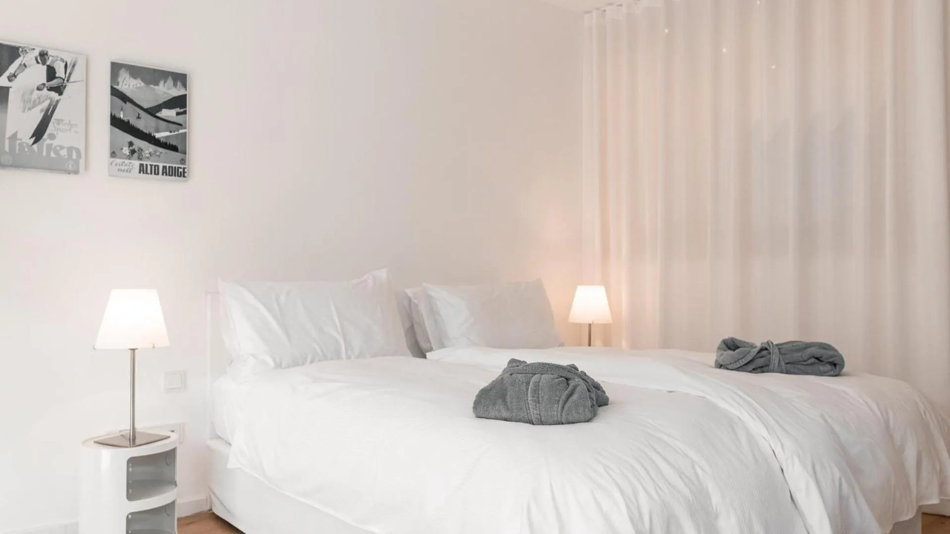 Bed in Design Hotel Tyrol