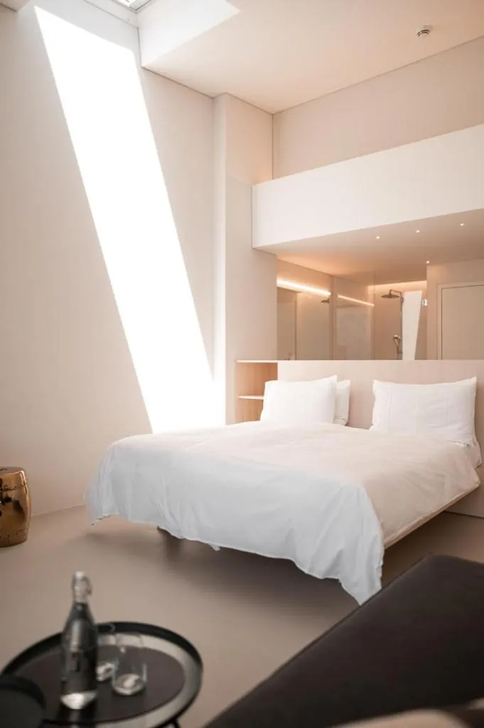 Bed in Design Hotel Tyrol