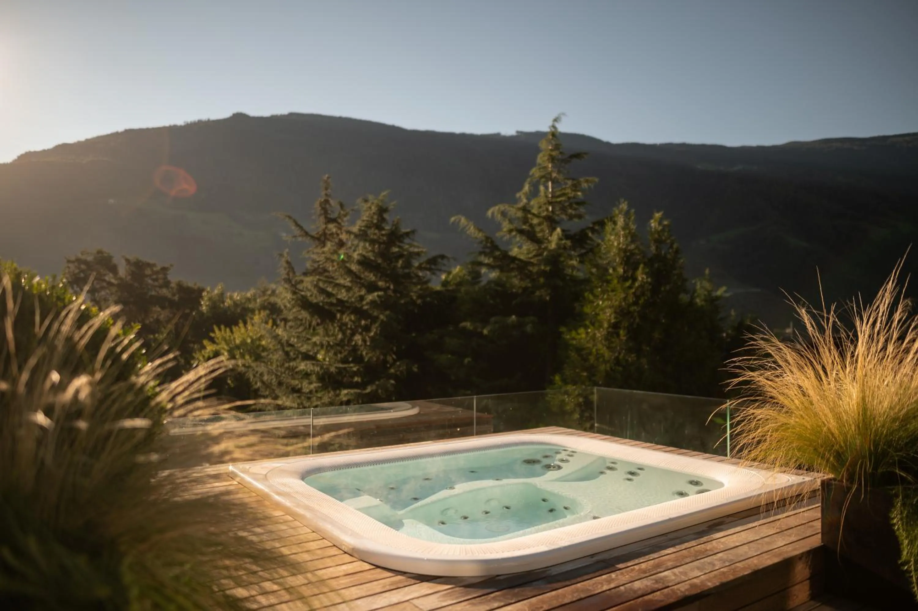 Hot Tub in Design Hotel Tyrol