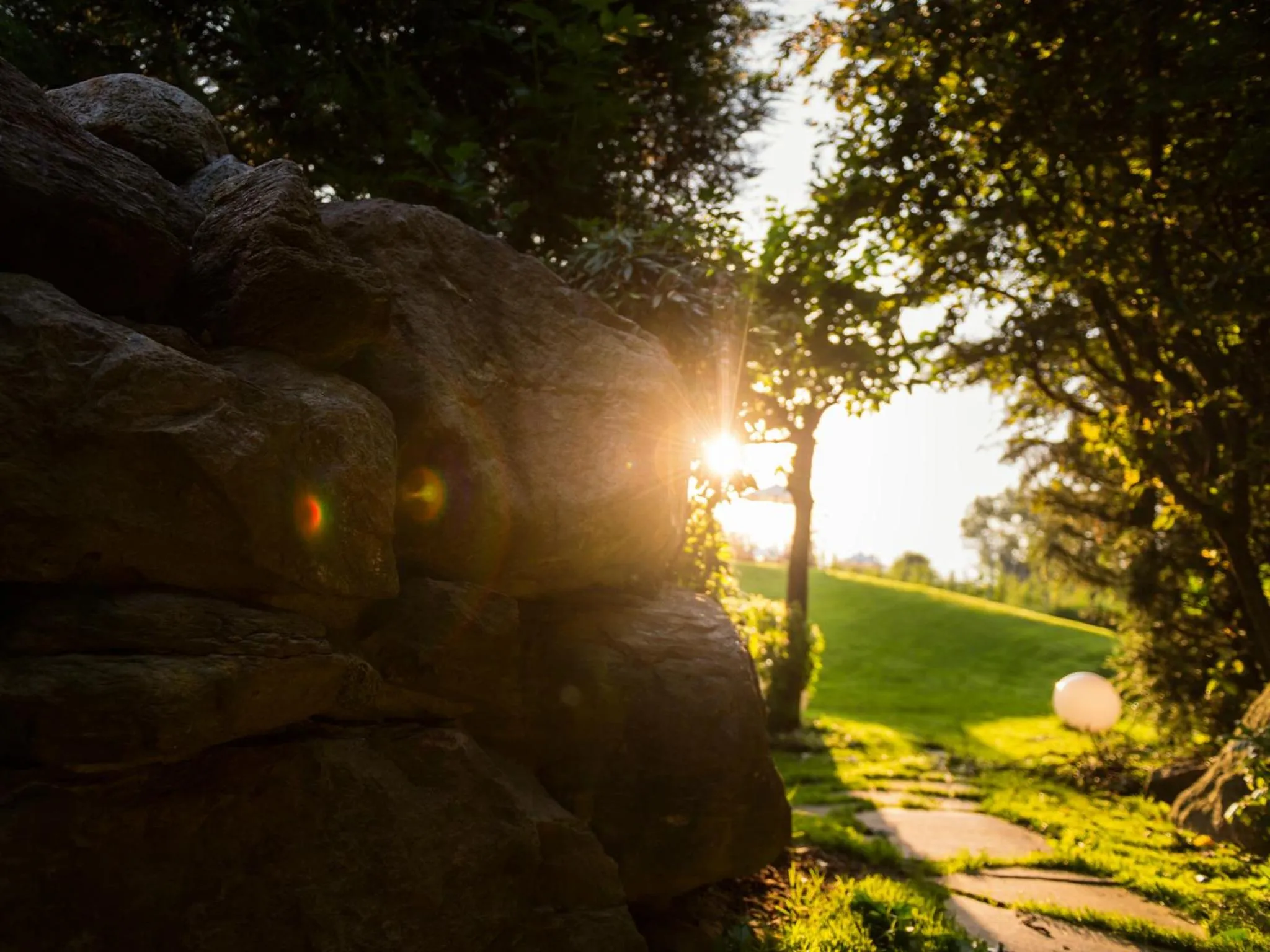 Garden in Design Hotel Tyrol