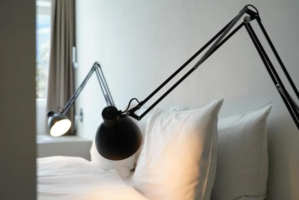 Bed in Design Hotel Tyrol