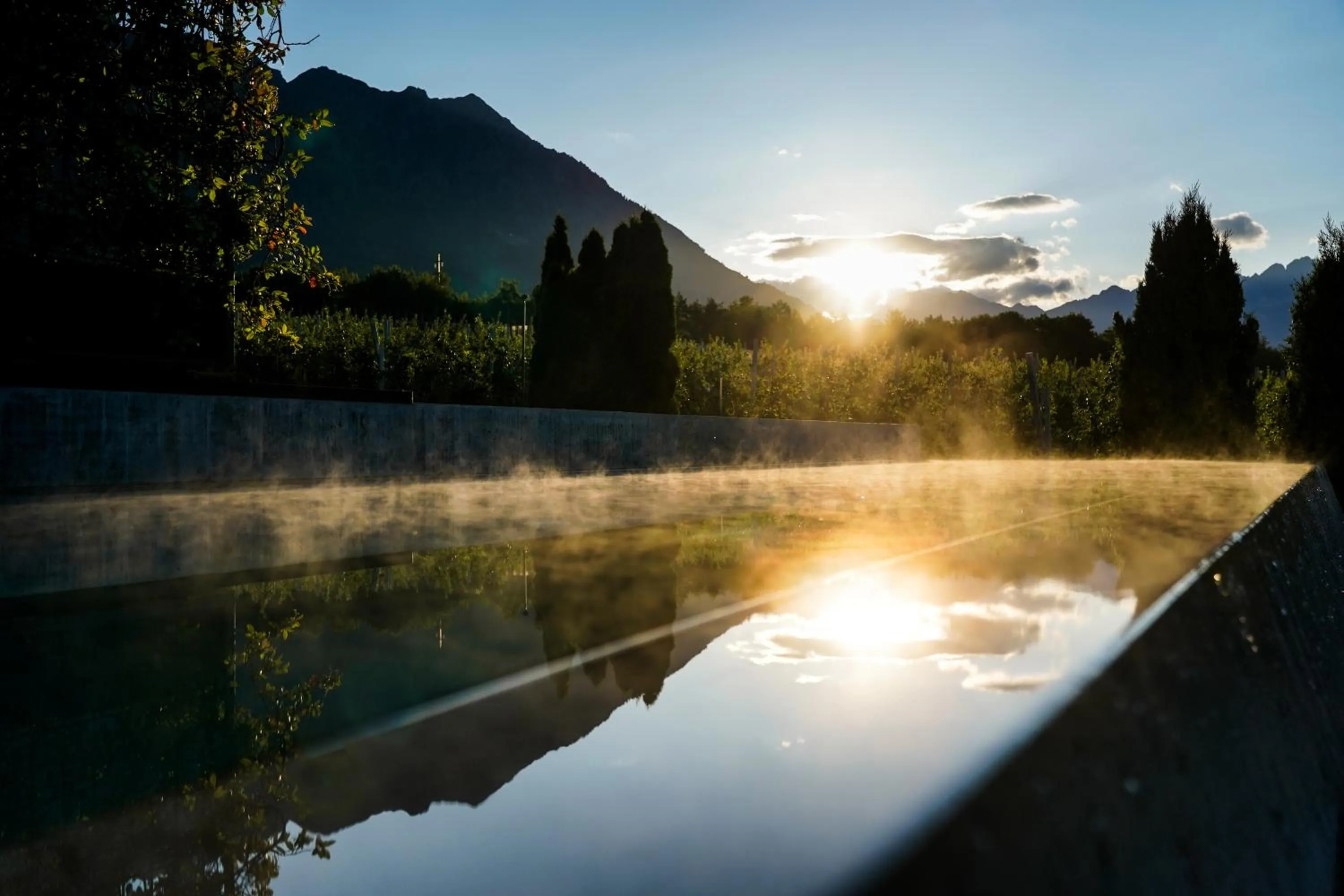 Swimming pool in Design Hotel Tyrol