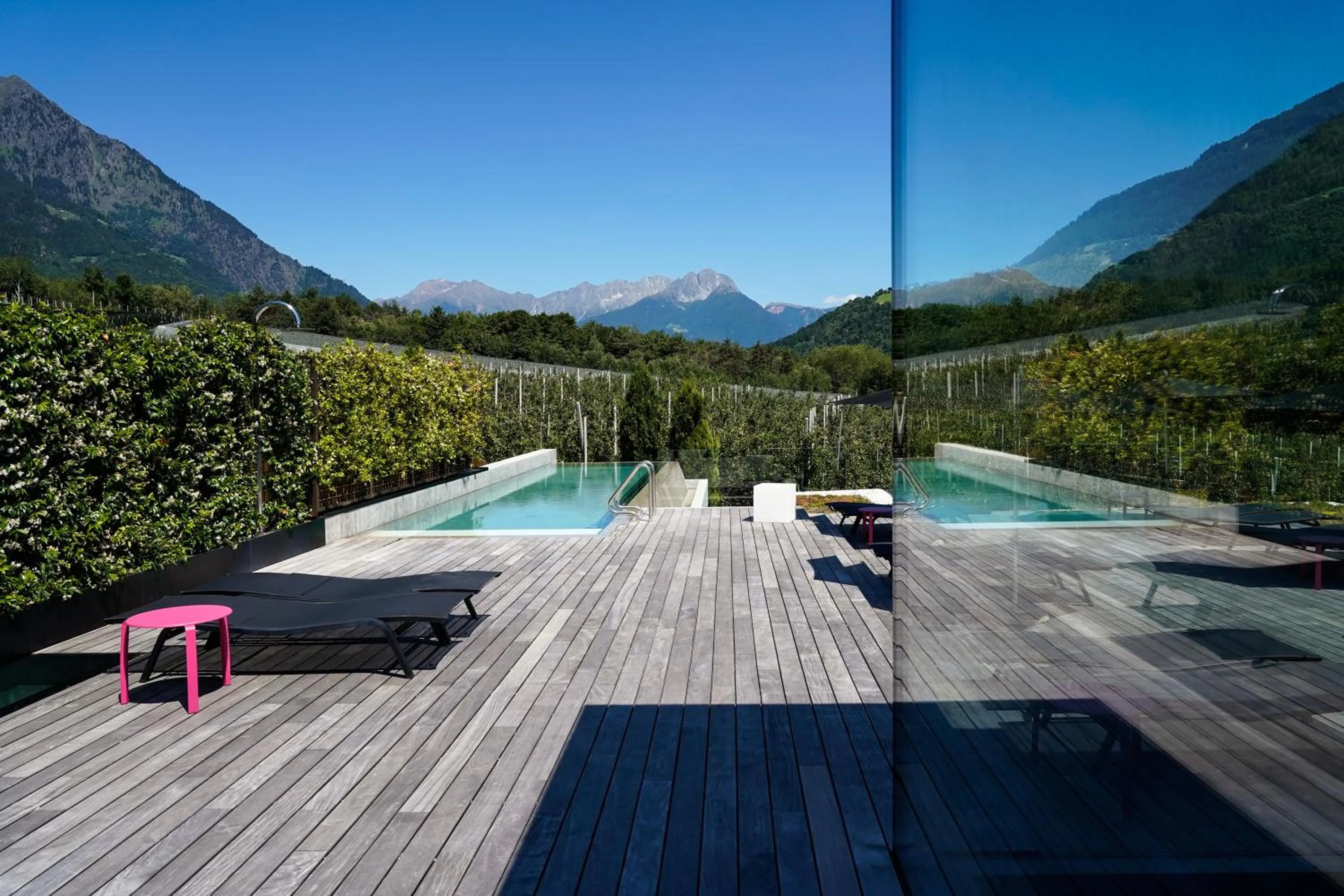 Swimming pool in Design Hotel Tyrol