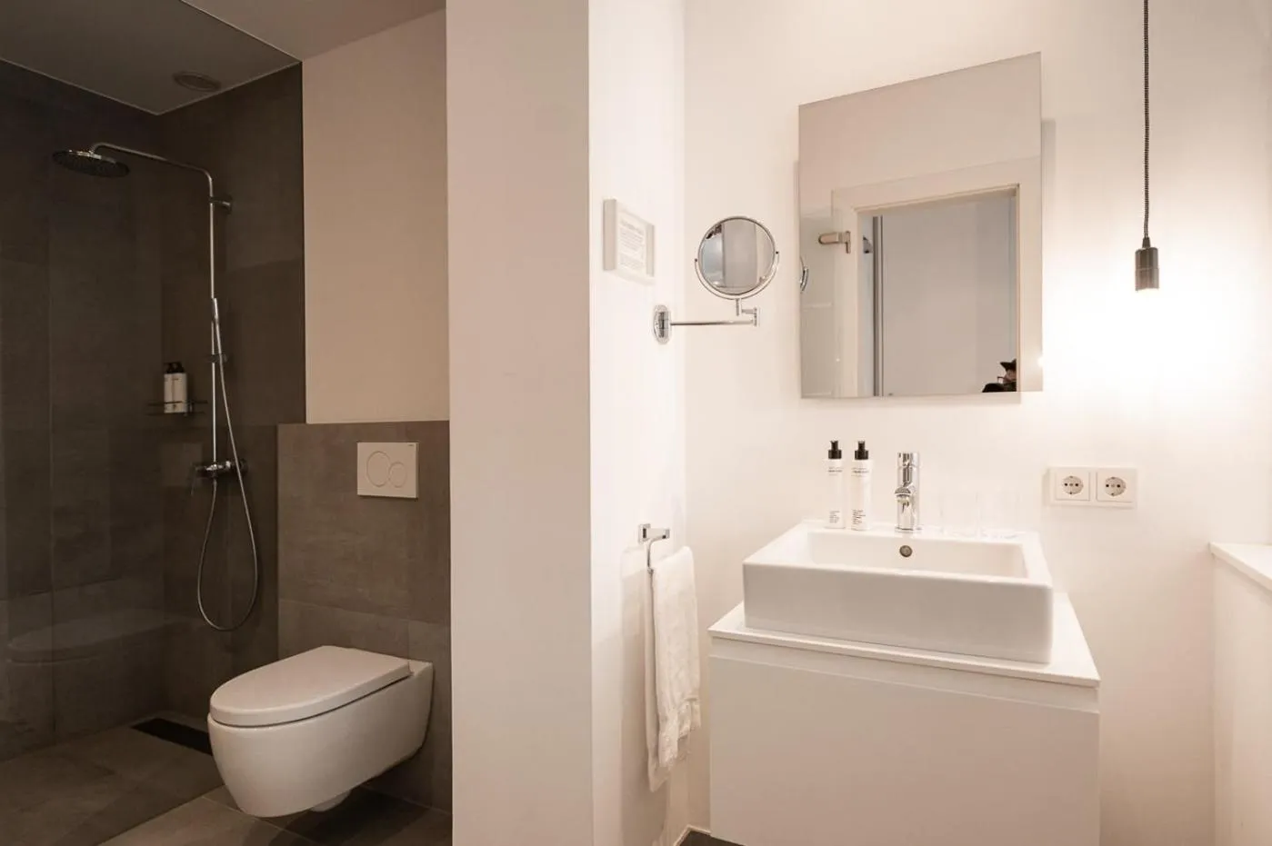 Shower in Design Hotel Tyrol