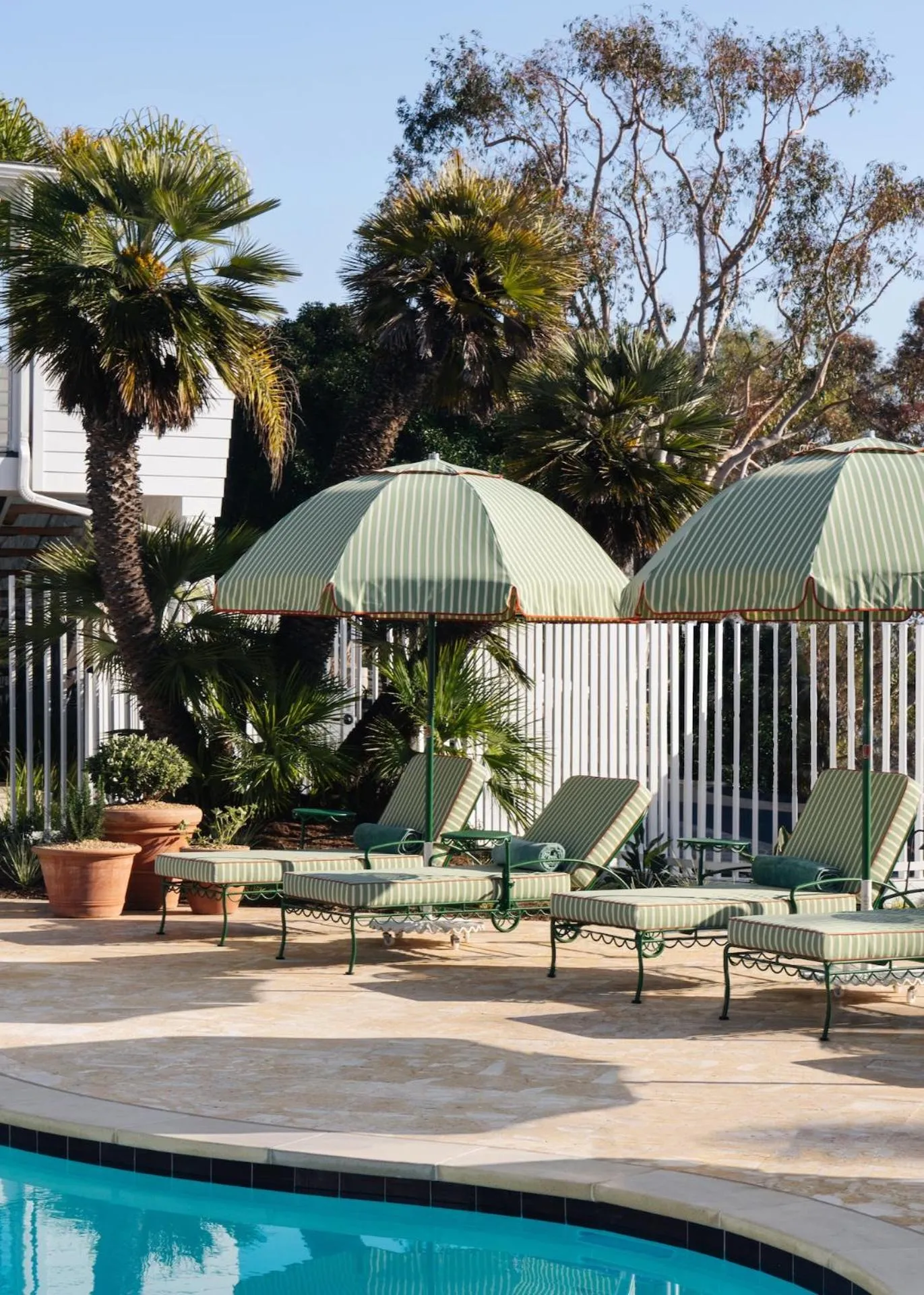 Swimming pool in Le Petit Pali Laguna Beach
