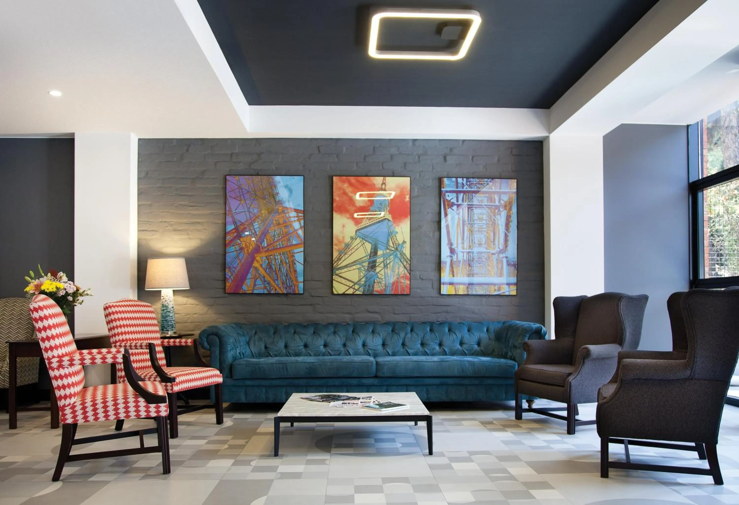 Lobby or reception in The Terrace Boutique Hotel