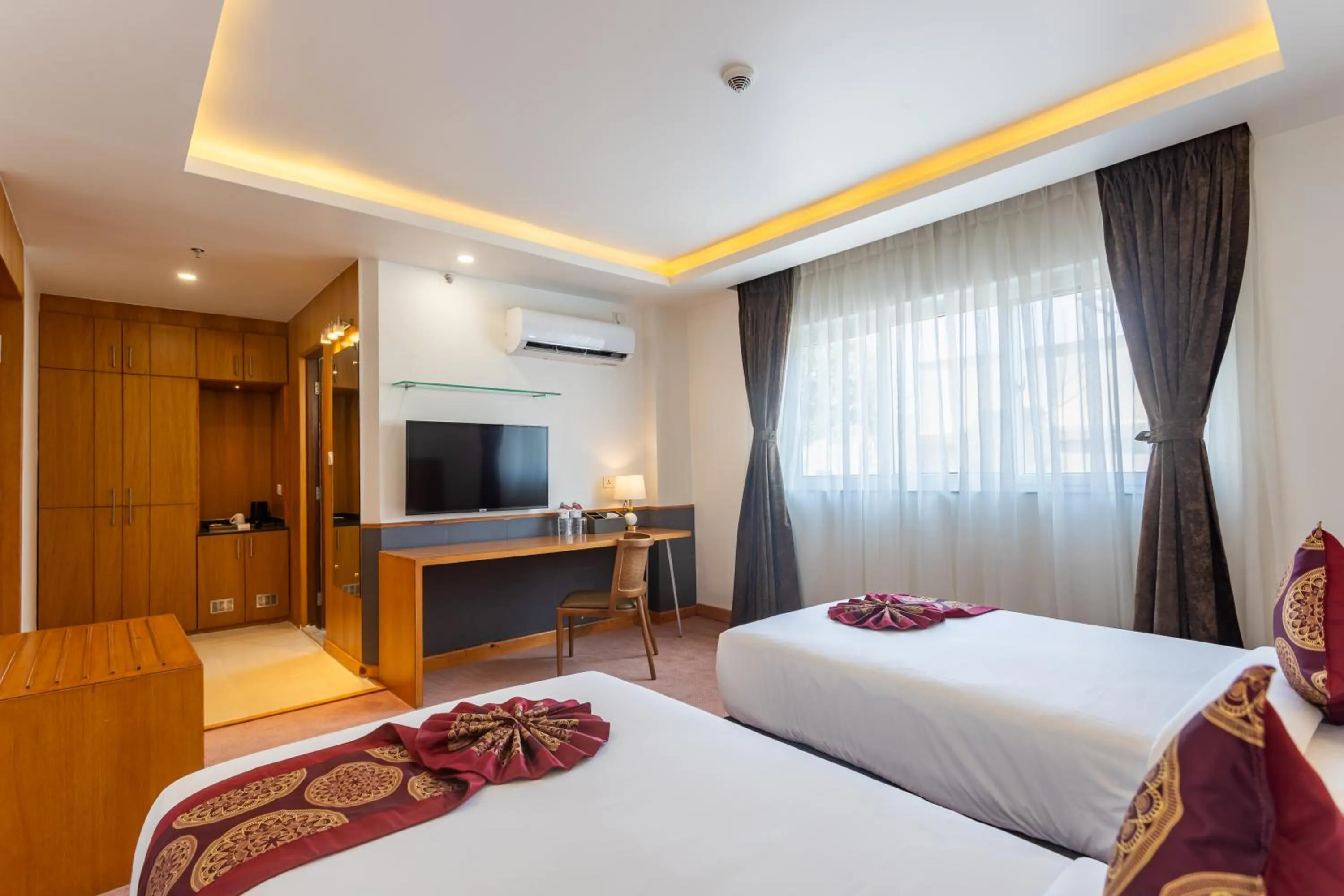 Bed in Mandala Norling Lords Prime Kathmandu