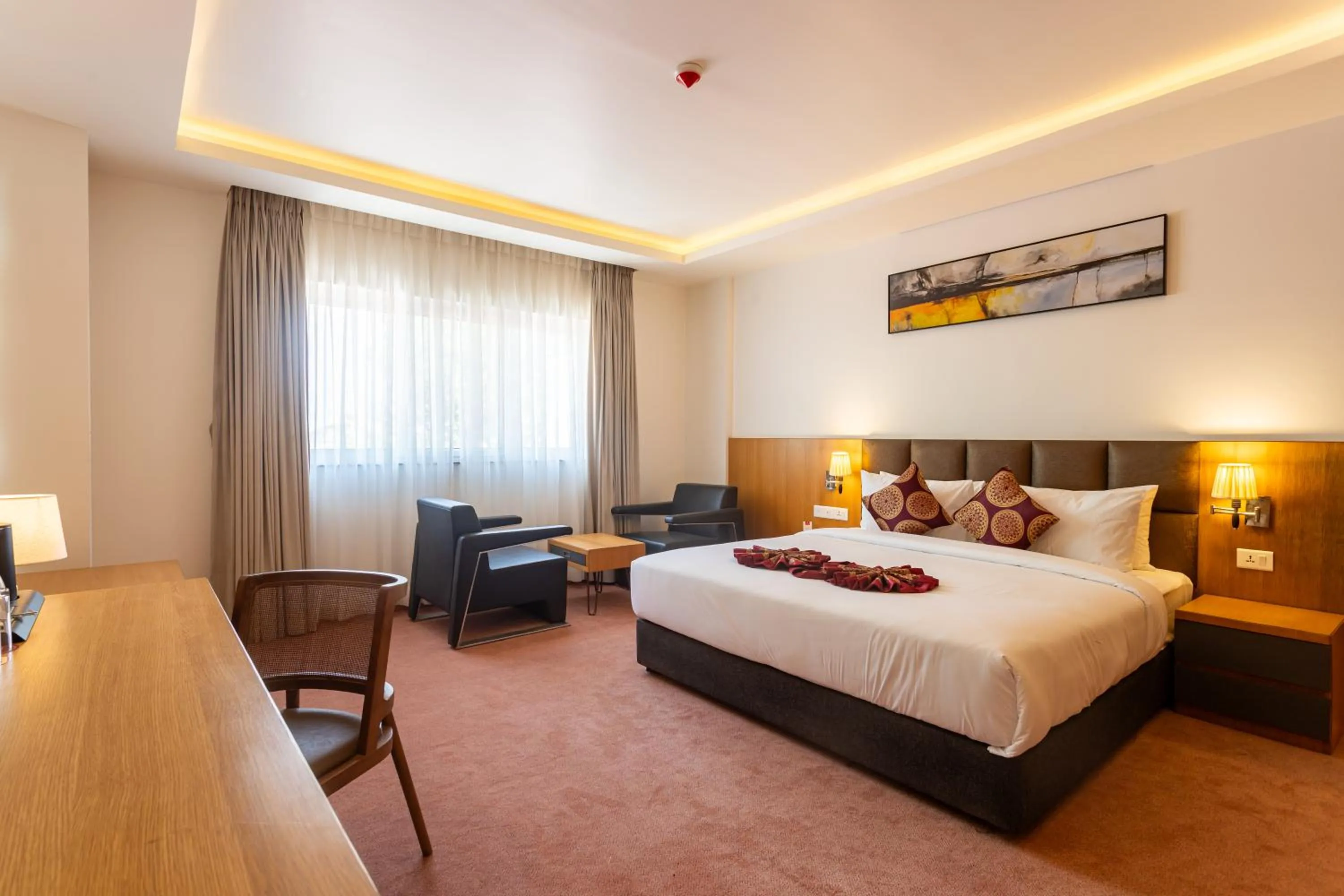 Bed in Mandala Norling Lords Prime Kathmandu