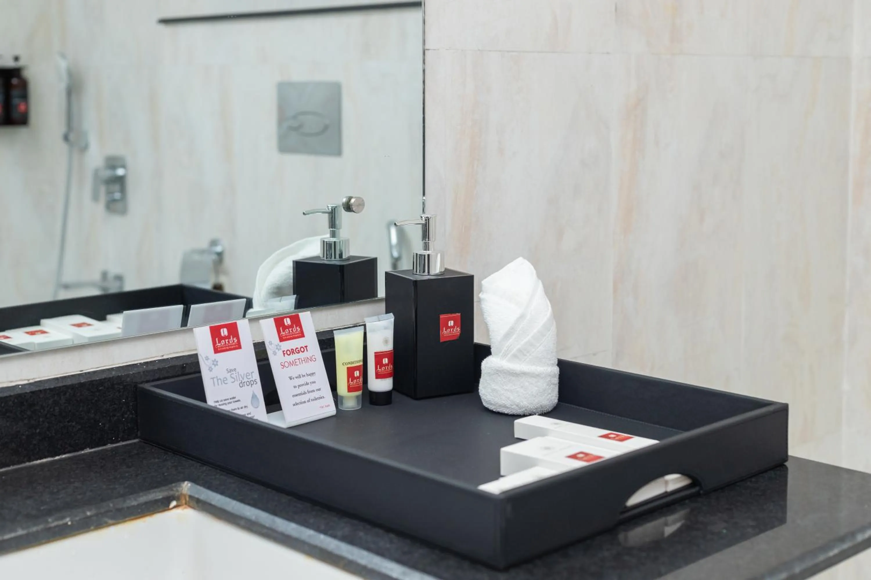 Bathroom in Mandala Norling Lords Prime Kathmandu