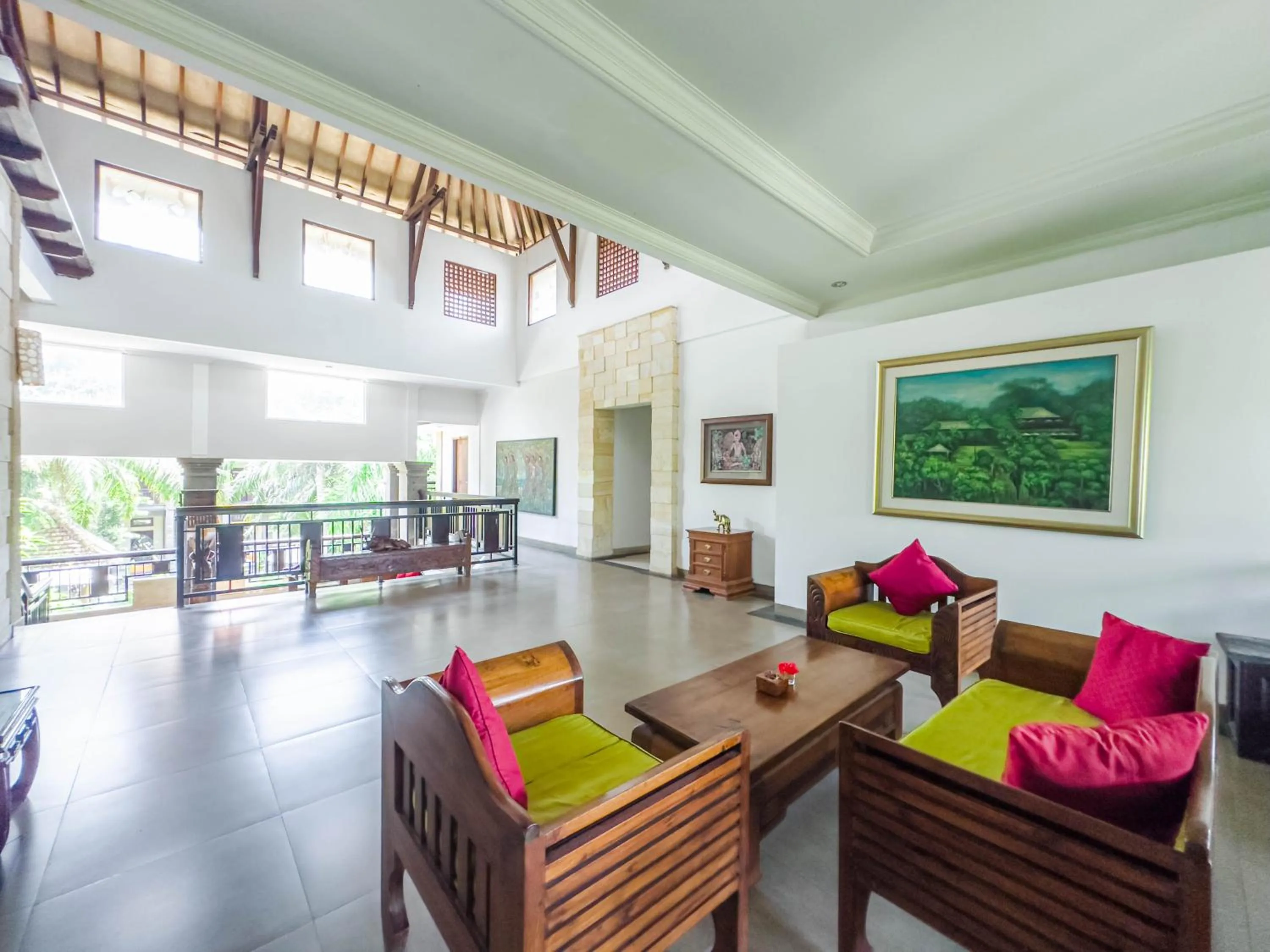 Seating area in Uma Dana Ubud