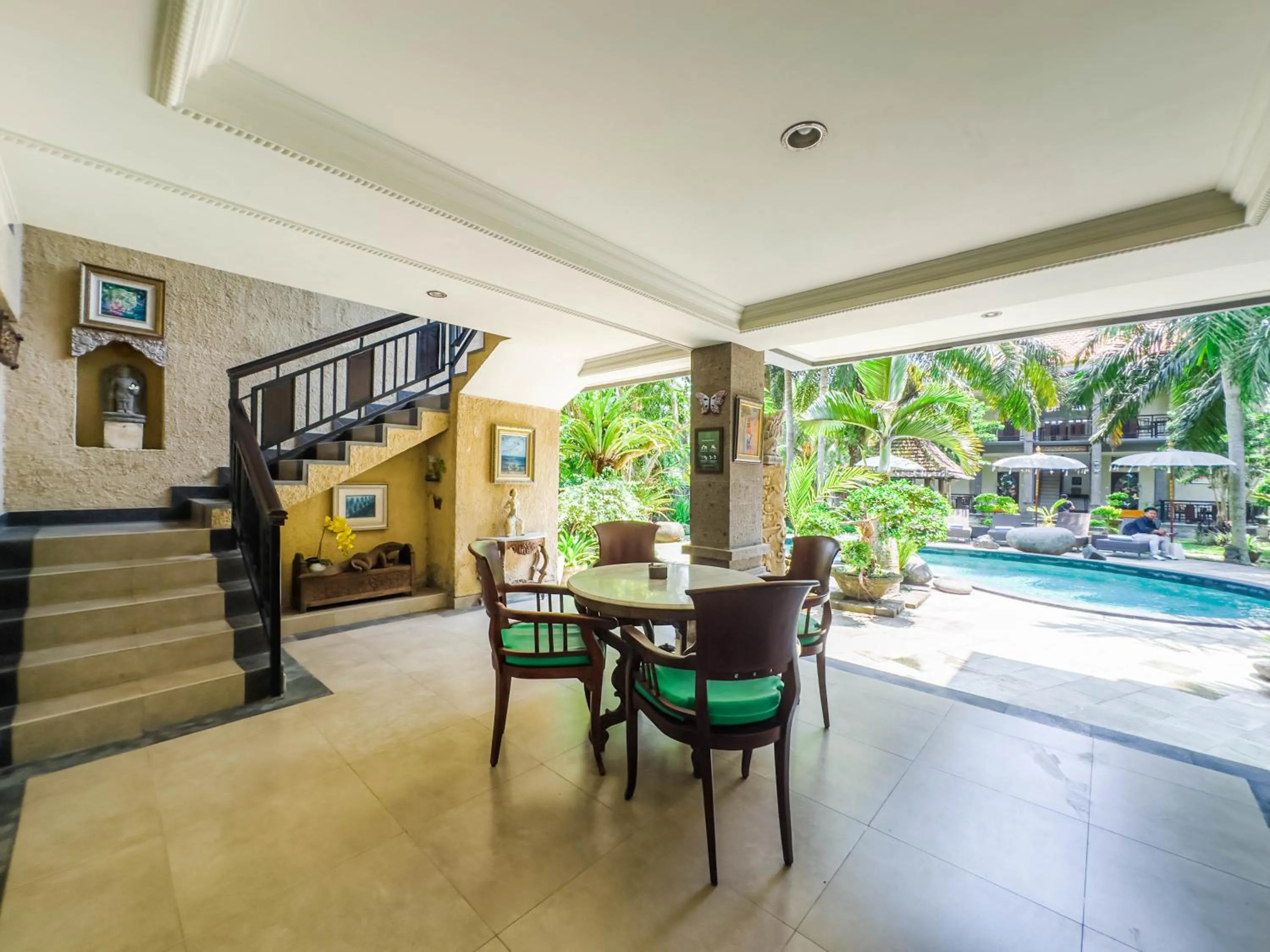 Seating area in Uma Dana Ubud