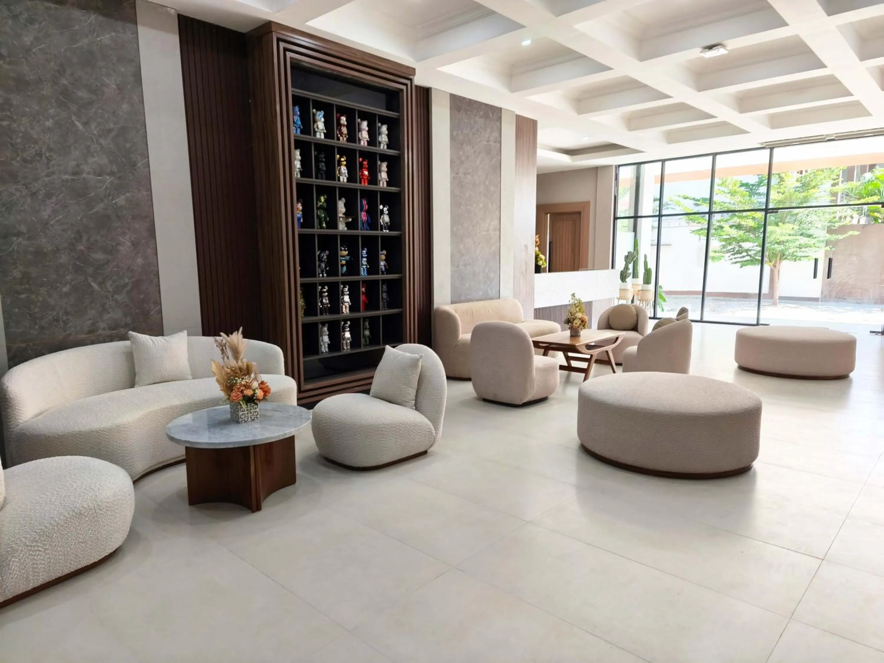 Lobby or reception in Khas Palu Hotel