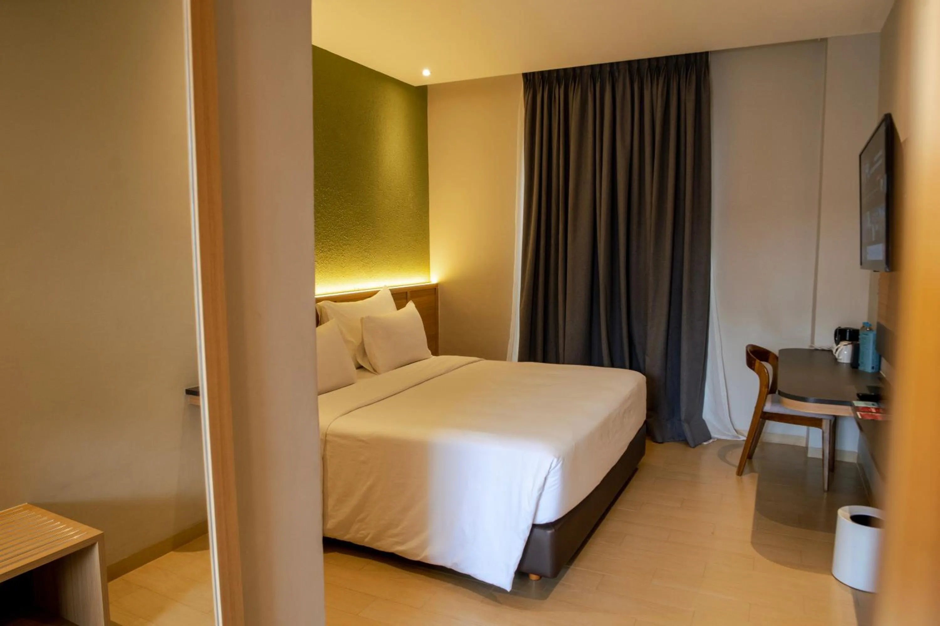 Bed in Khas Palu Hotel