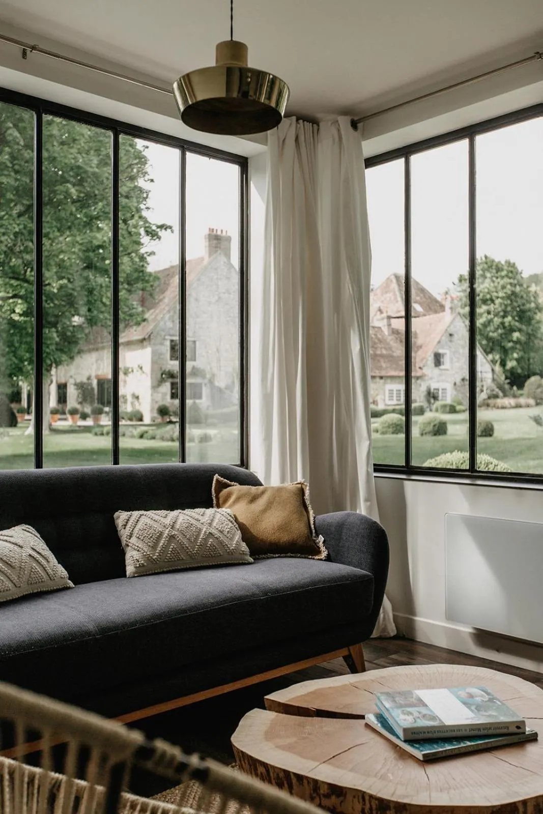 Lobby or reception in La Dime de Giverny - Cottages