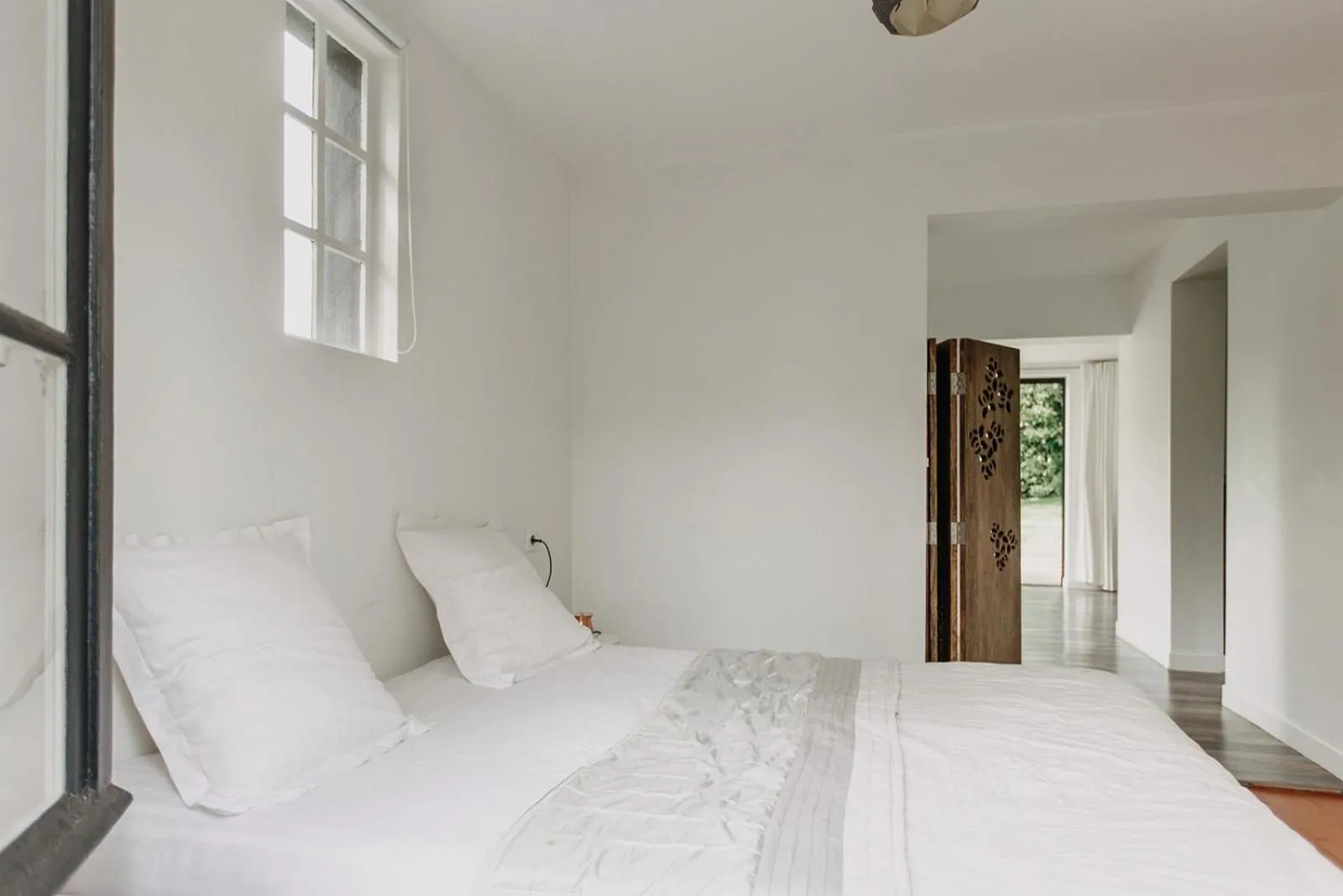 Bedroom, Bed in La Dime de Giverny - Cottages