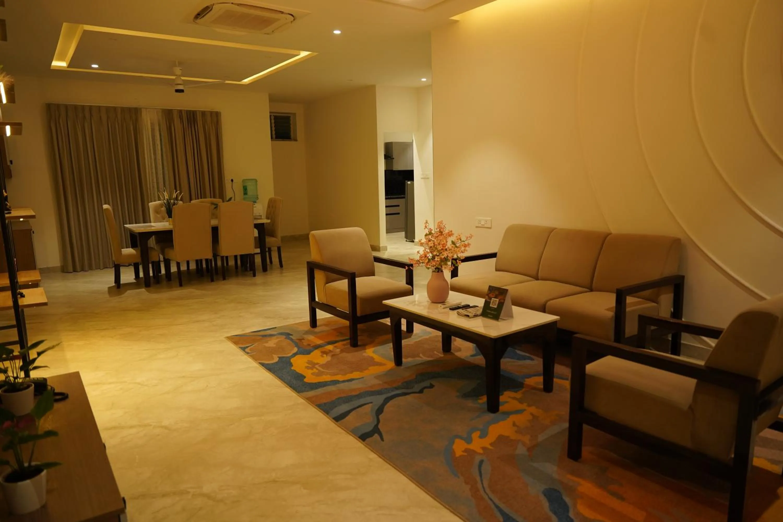 Living room in Clarion Hotel Hyderabad