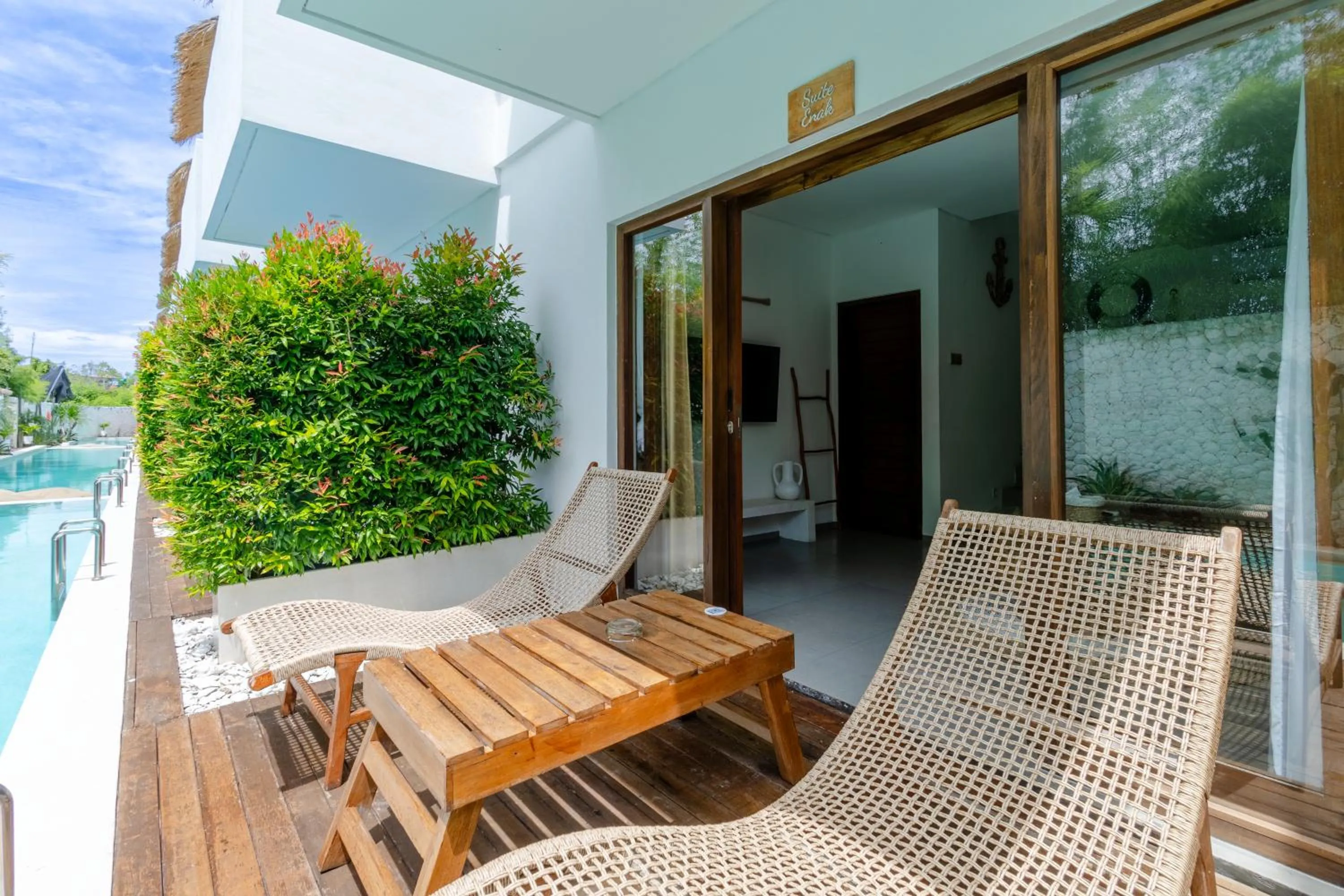 Patio in Baliterraneo Boutique Resort