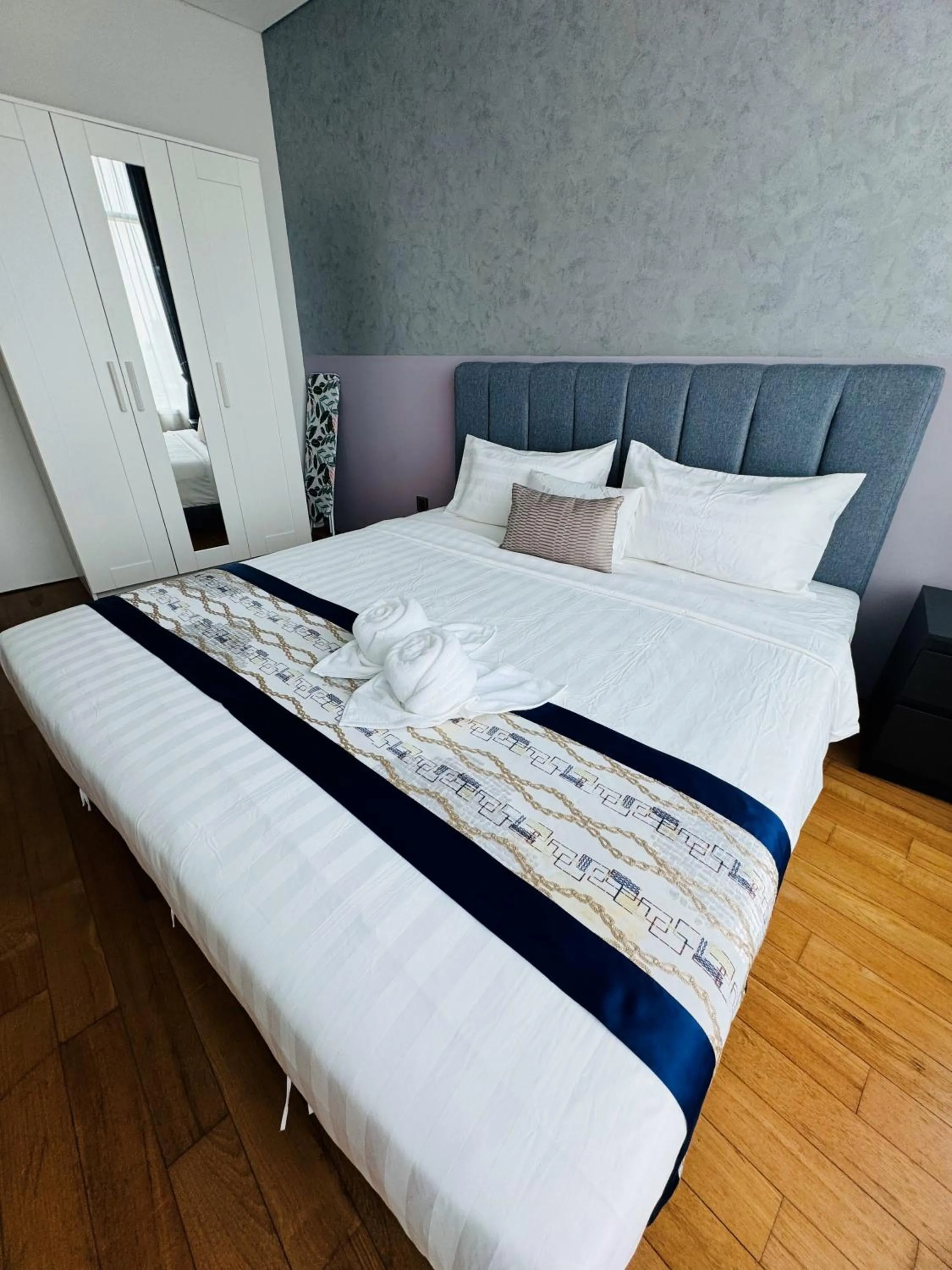 Bed in Vortex Suites in Kuala Lumpur