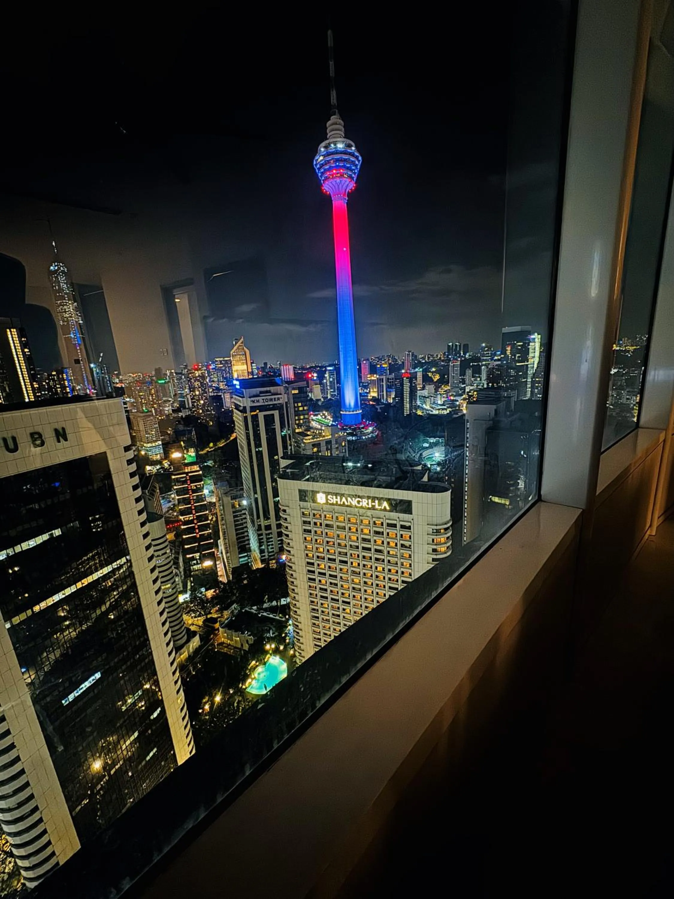 Night in Vortex Suites in Kuala Lumpur
