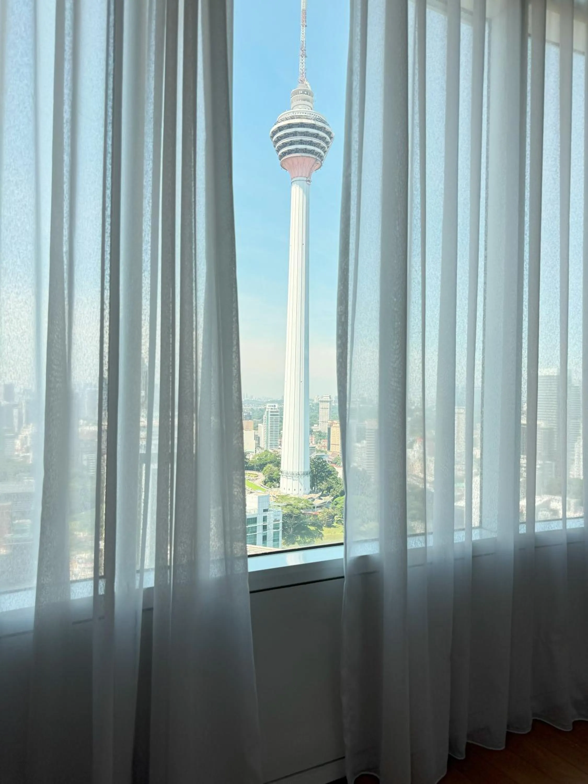 City view in Vortex Suites in Kuala Lumpur