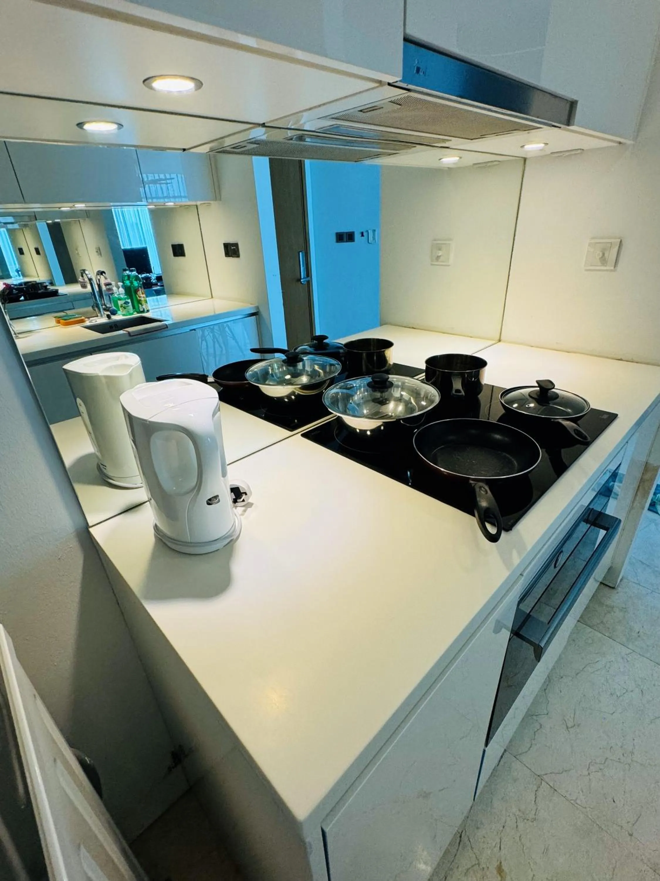 Kitchen or kitchenette in Vortex Suites in Kuala Lumpur