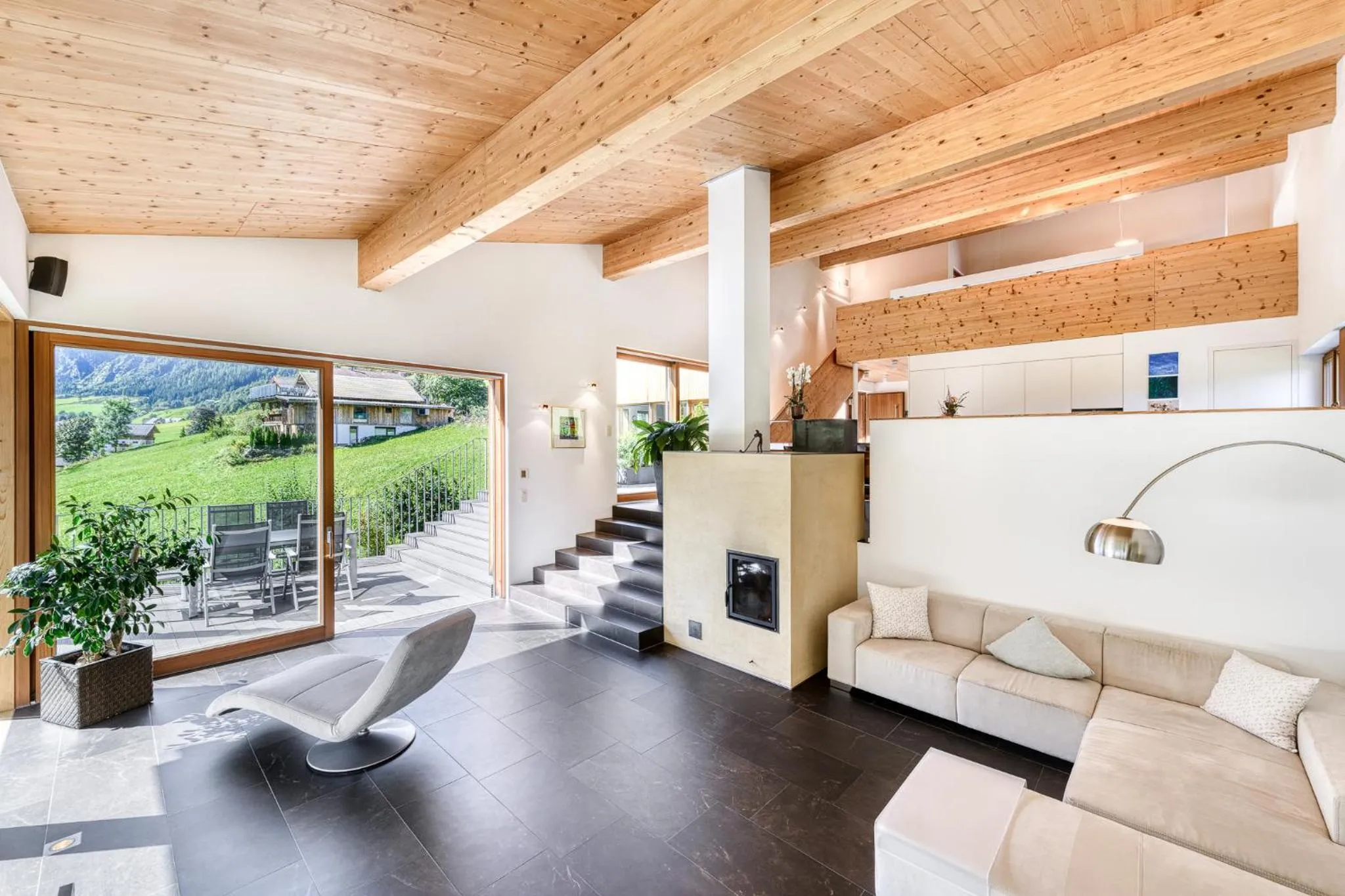 Living room in Panorama Chalet Bellavista