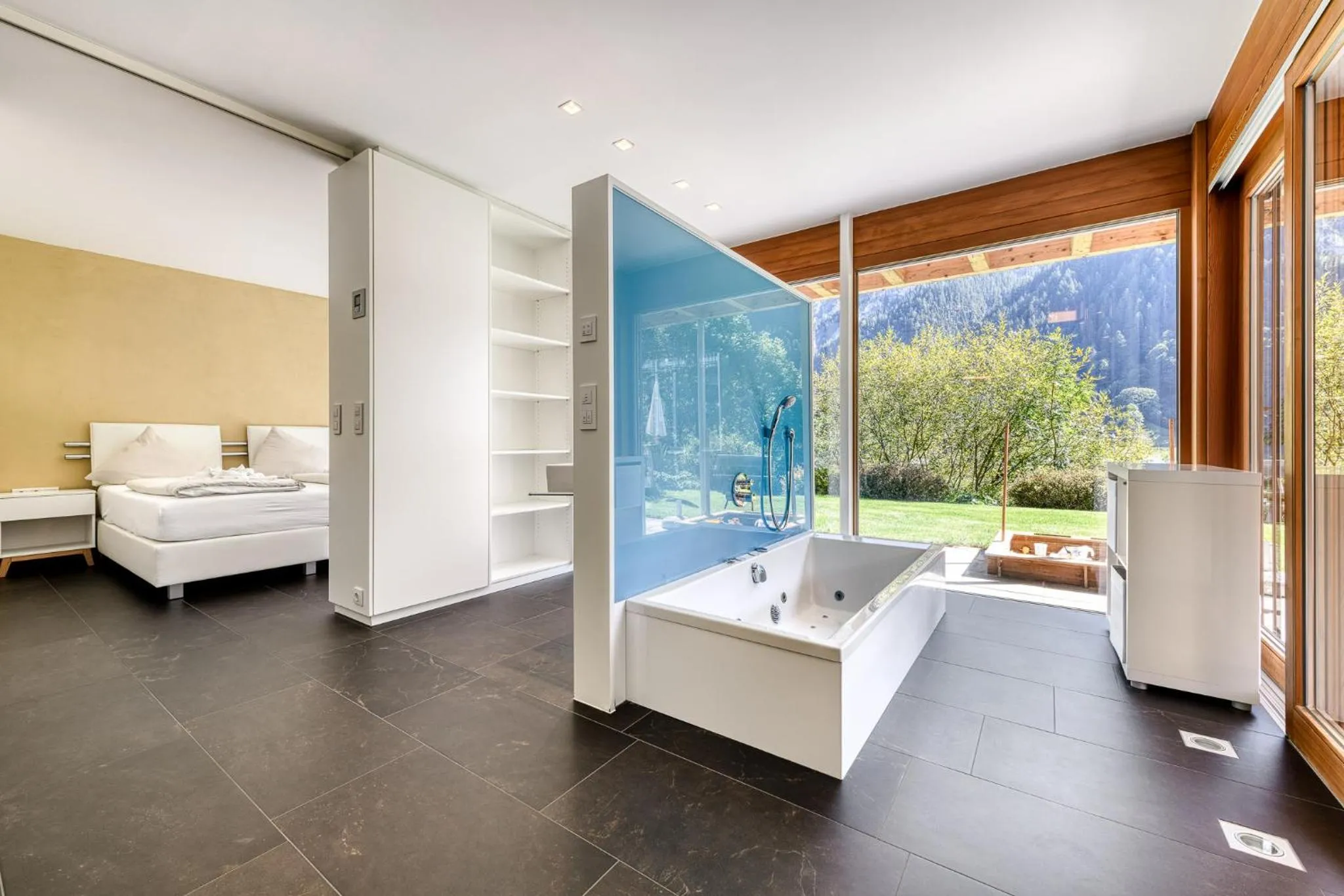 Bed in Panorama Chalet Bellavista