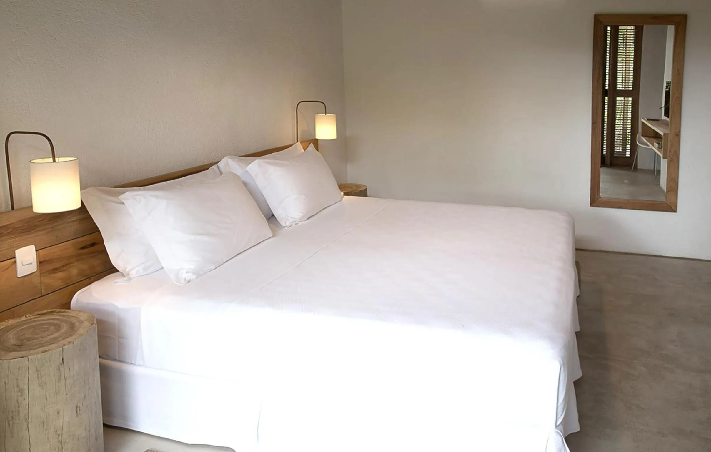 Bed in Casa Mar Paraty