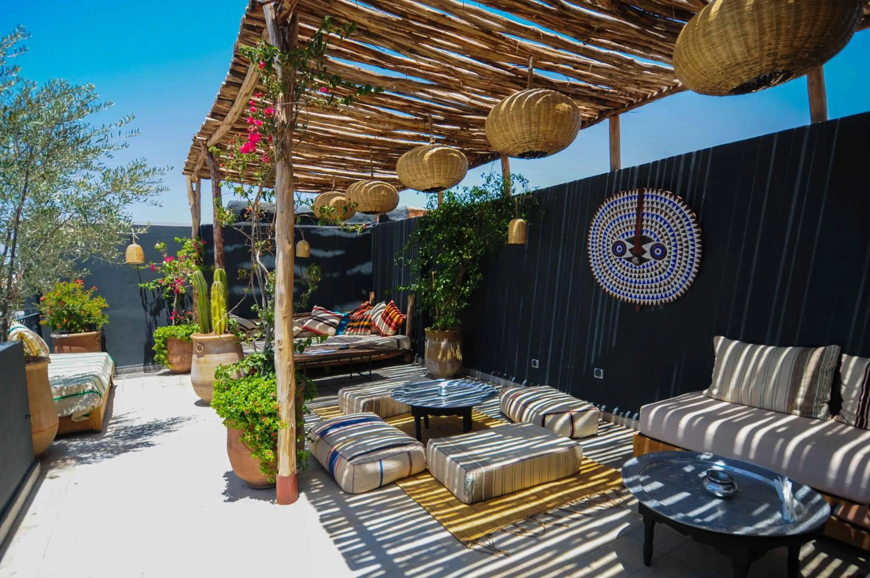 Patio in Riad Origines