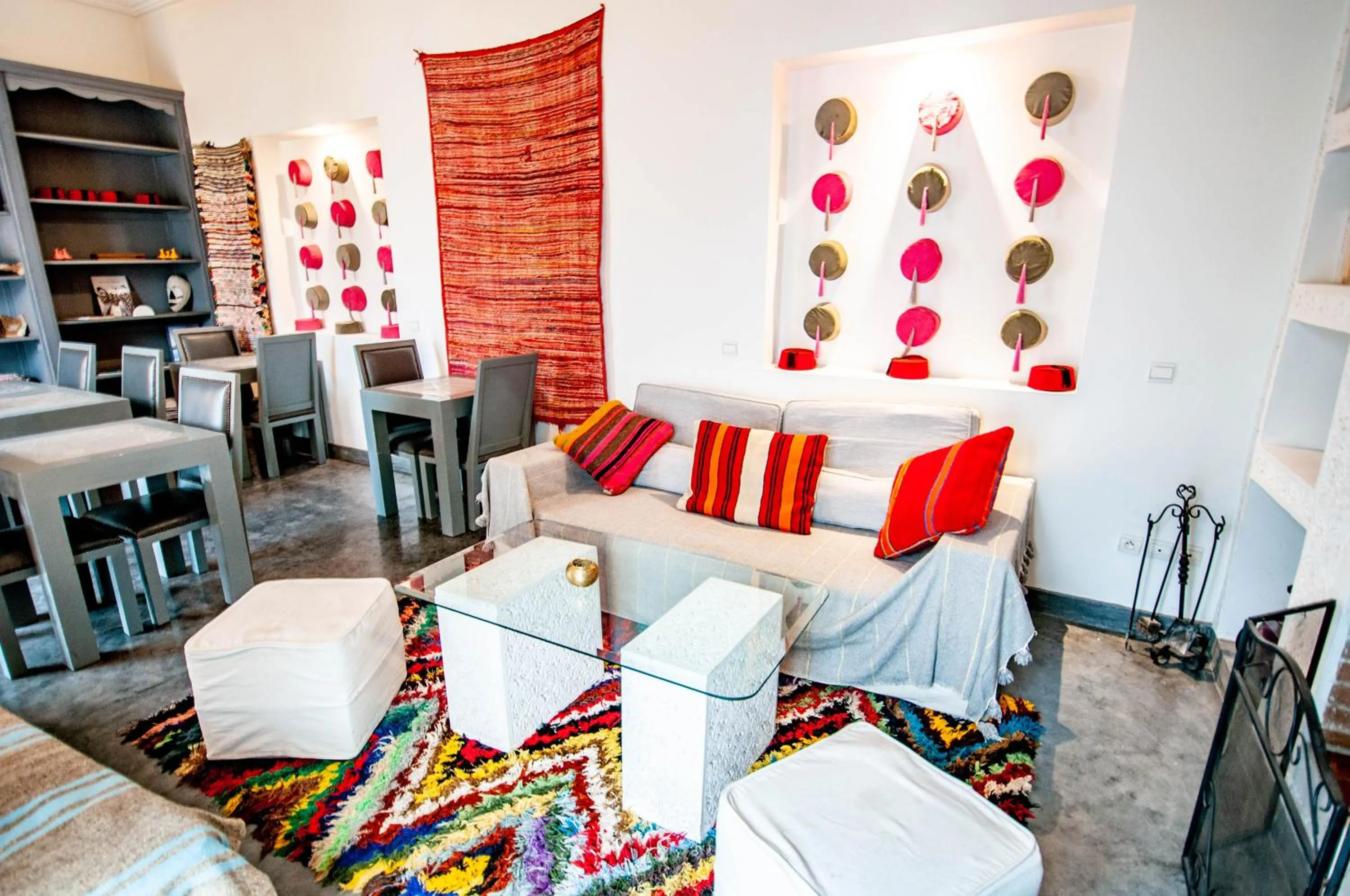 Living room in Riad Origines