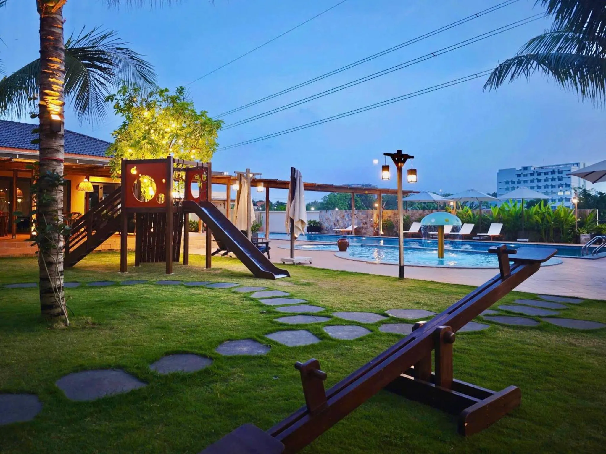 Natural landscape in Field Villa Hoàng Diệu