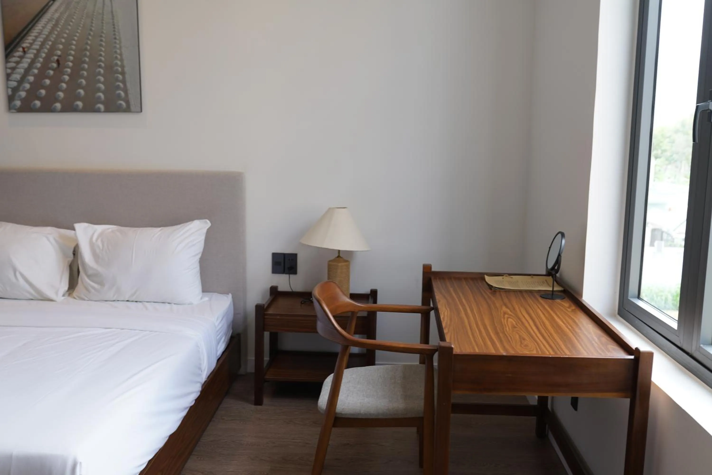 View (from property/room), Bed in Field Villa Hoàng Diệu