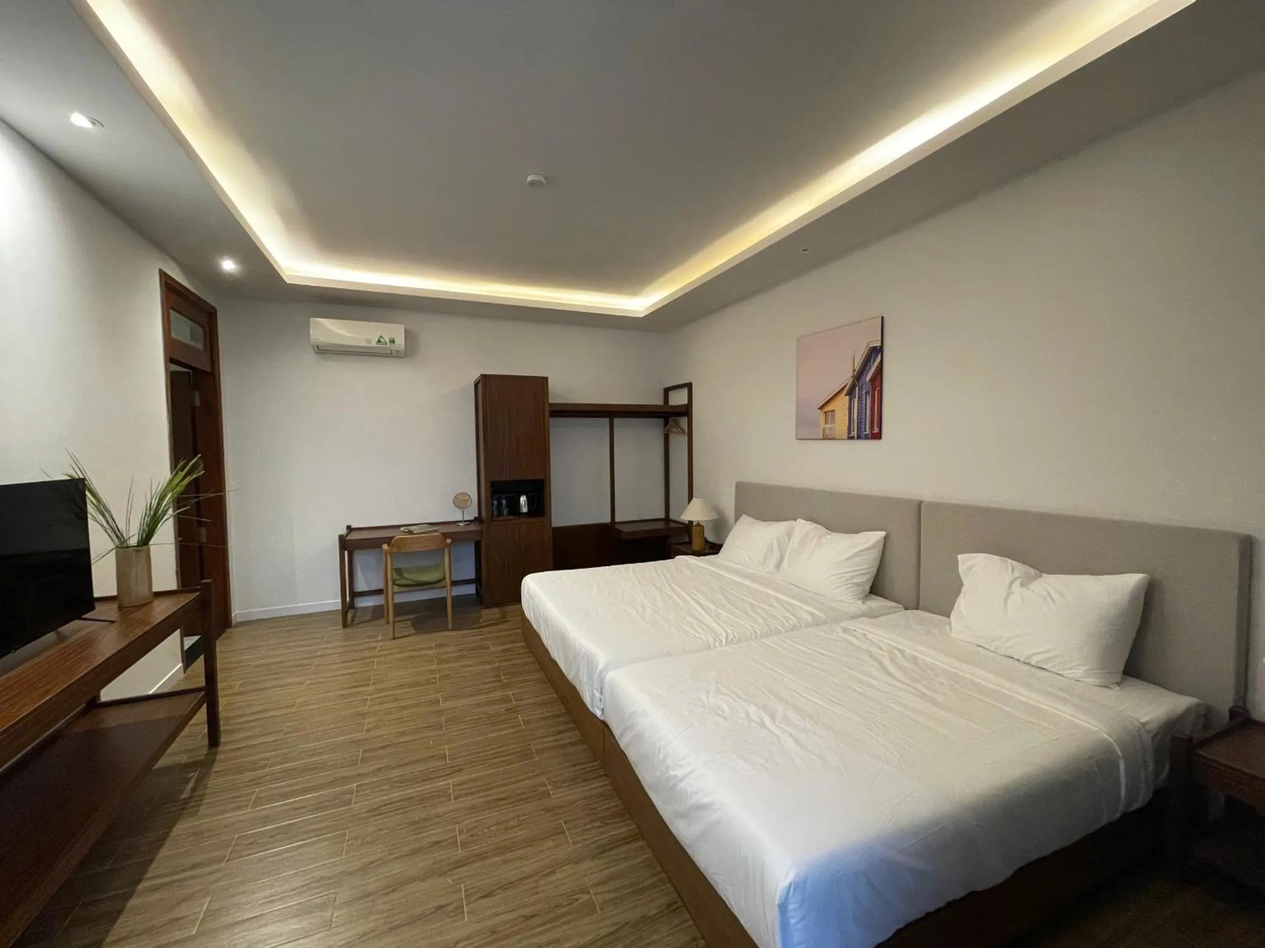 Bed in Field Villa Hoàng Diệu