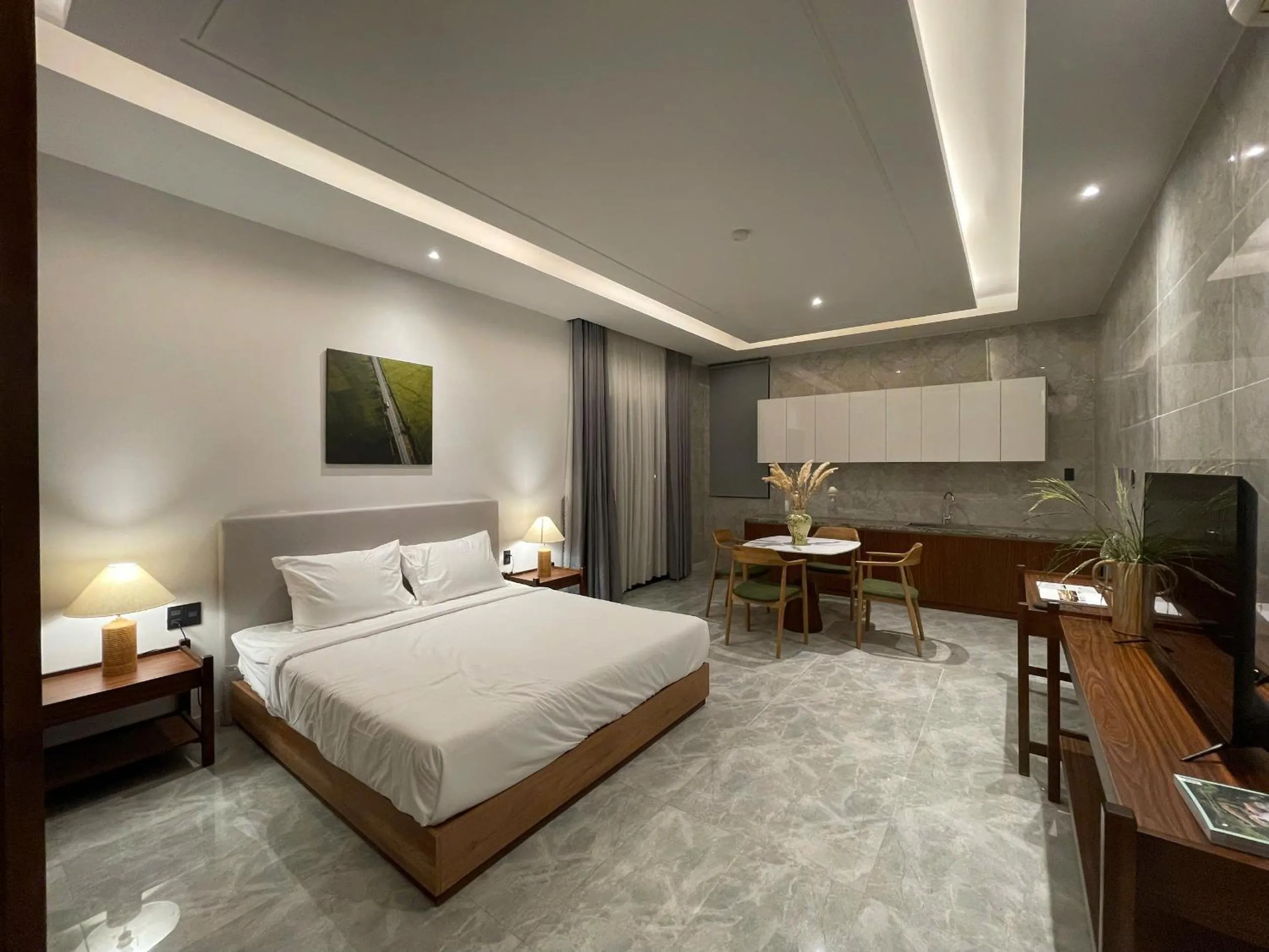 Bed in Field Villa Hoàng Diệu