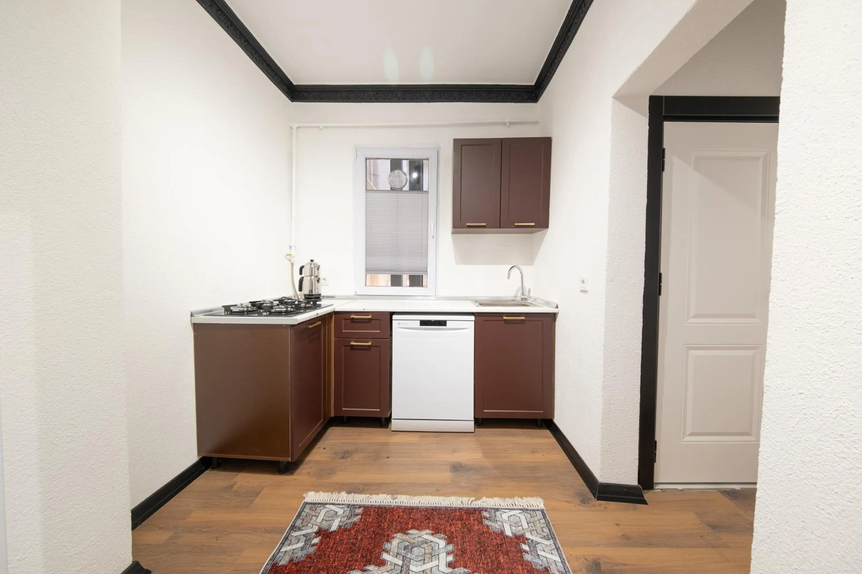 Kitchen or kitchenette in Hexa Apartments Sisli