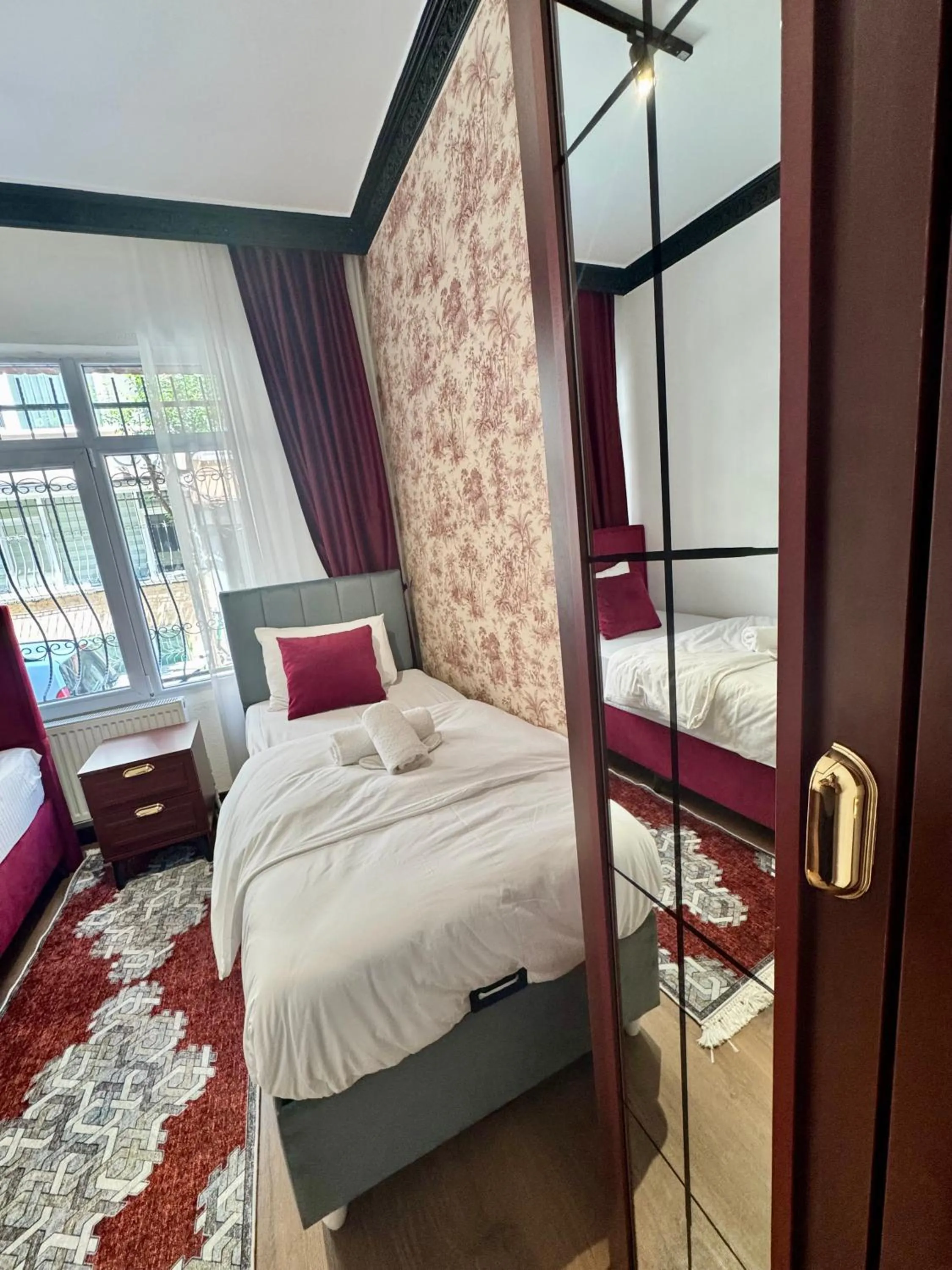 Bed in Hexa Apartments Sisli