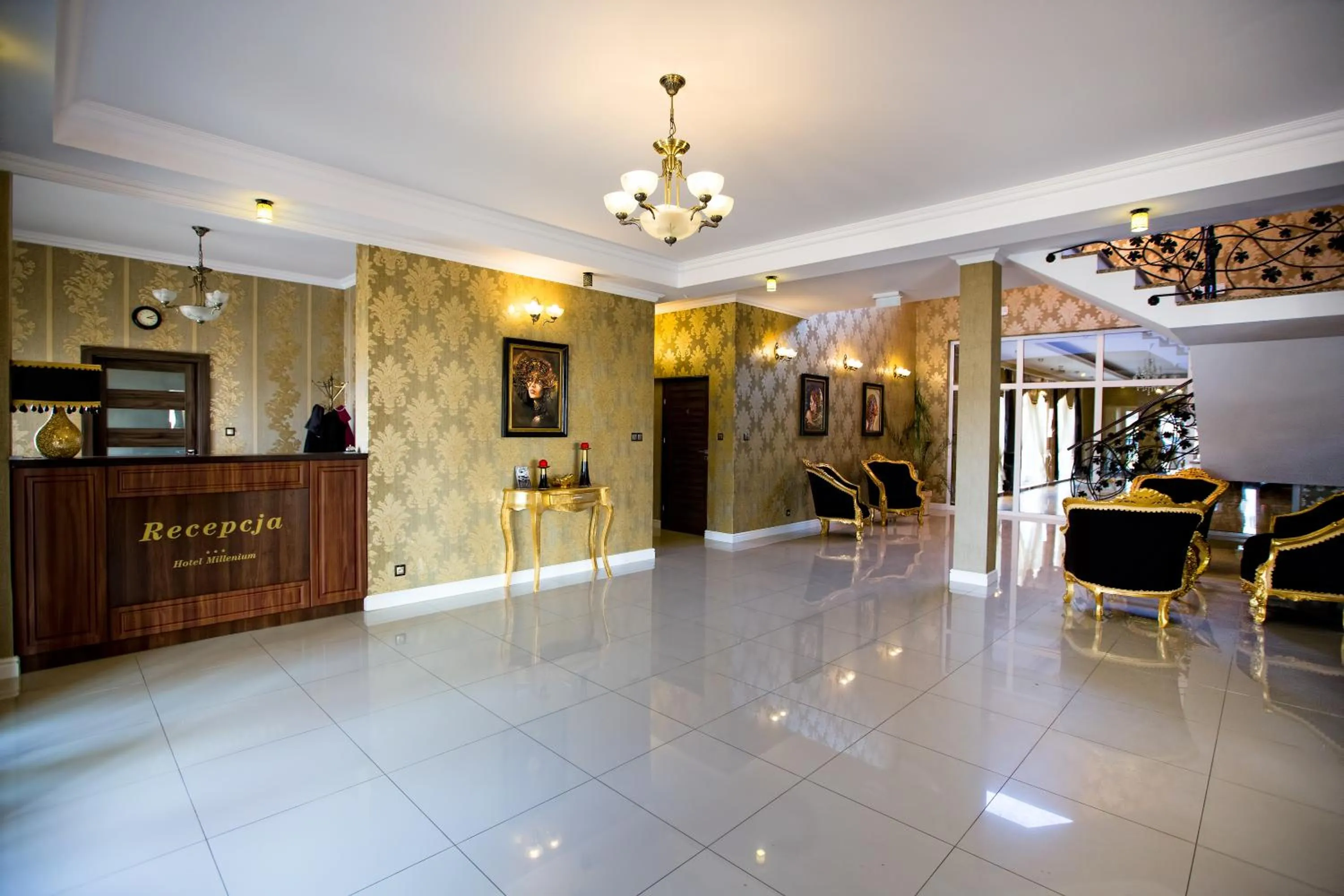 Lobby or reception in Hotel Millenium