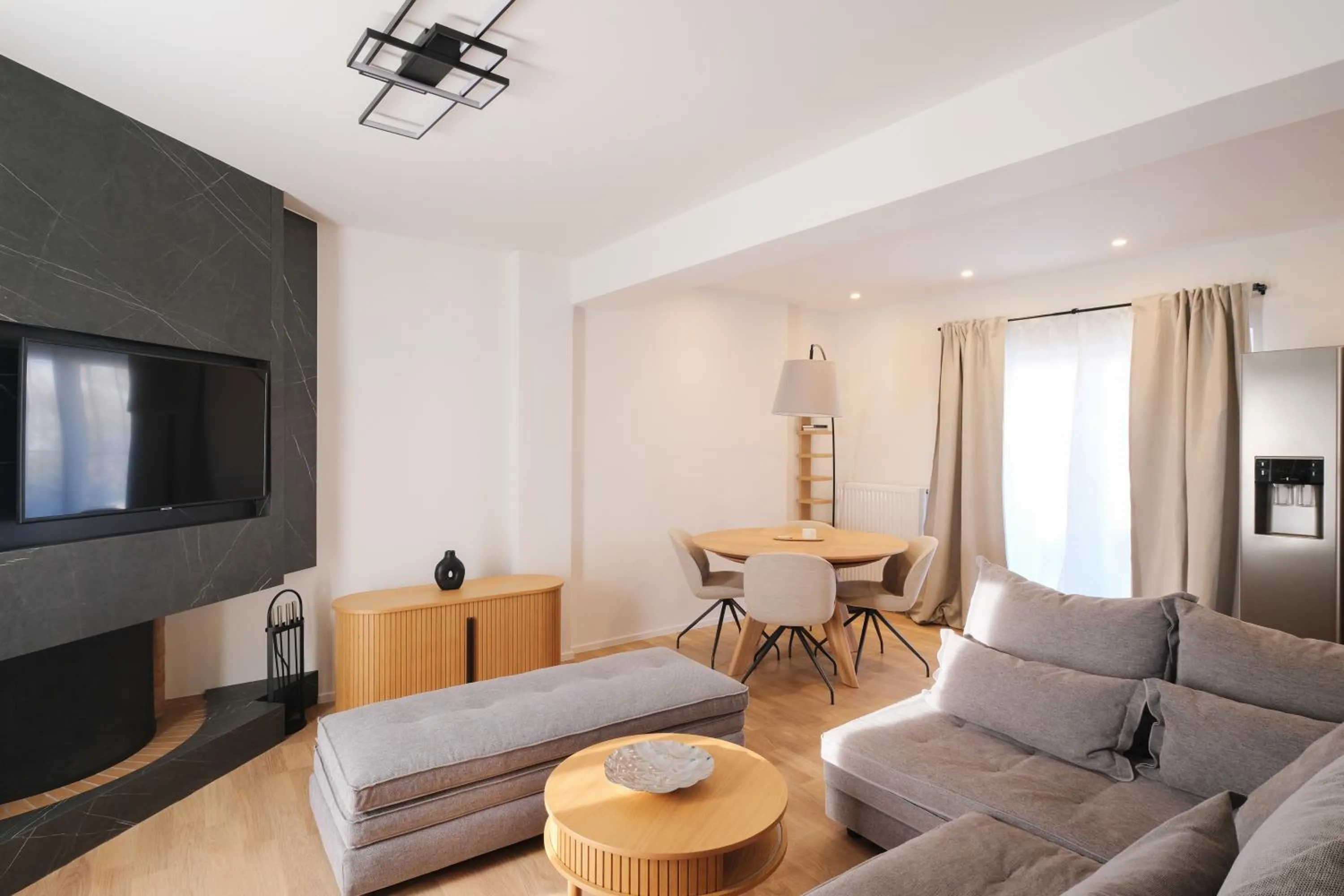 Living room in Tyto Alba Habitat