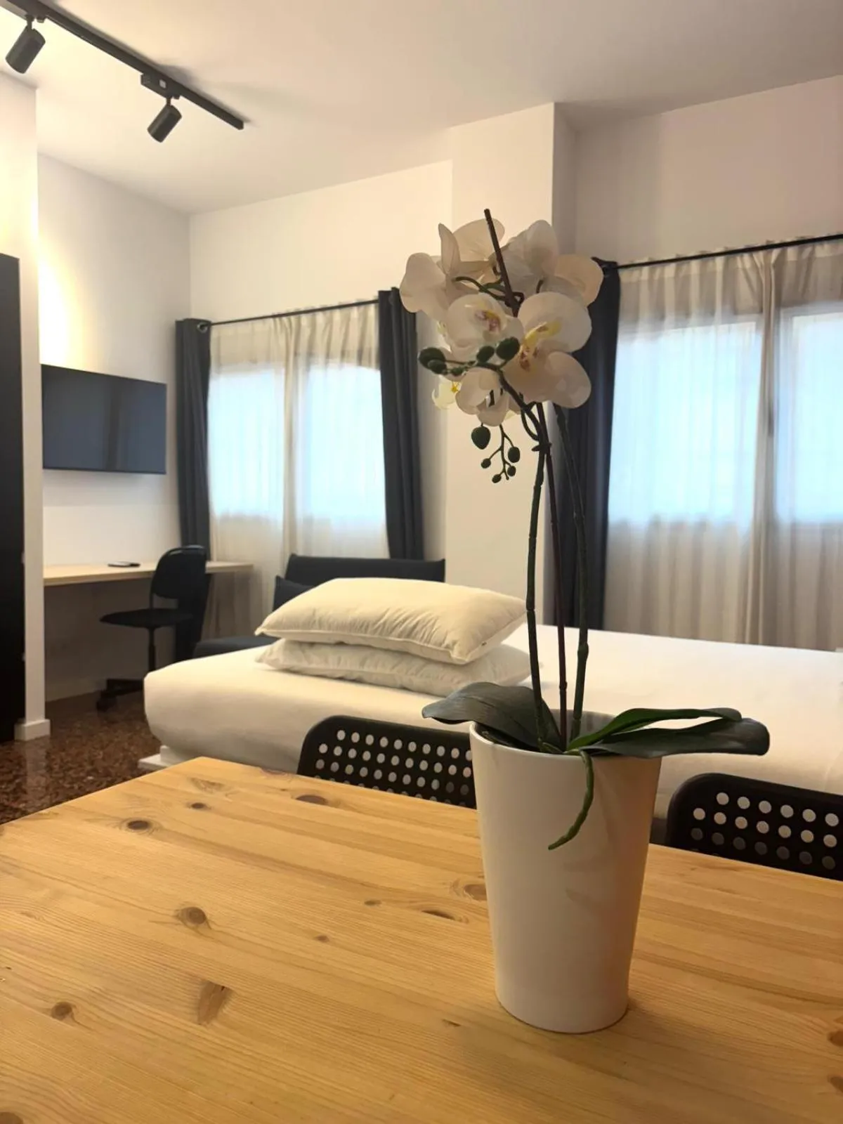Bed in Apartahotel Espai Verd Benimaclet