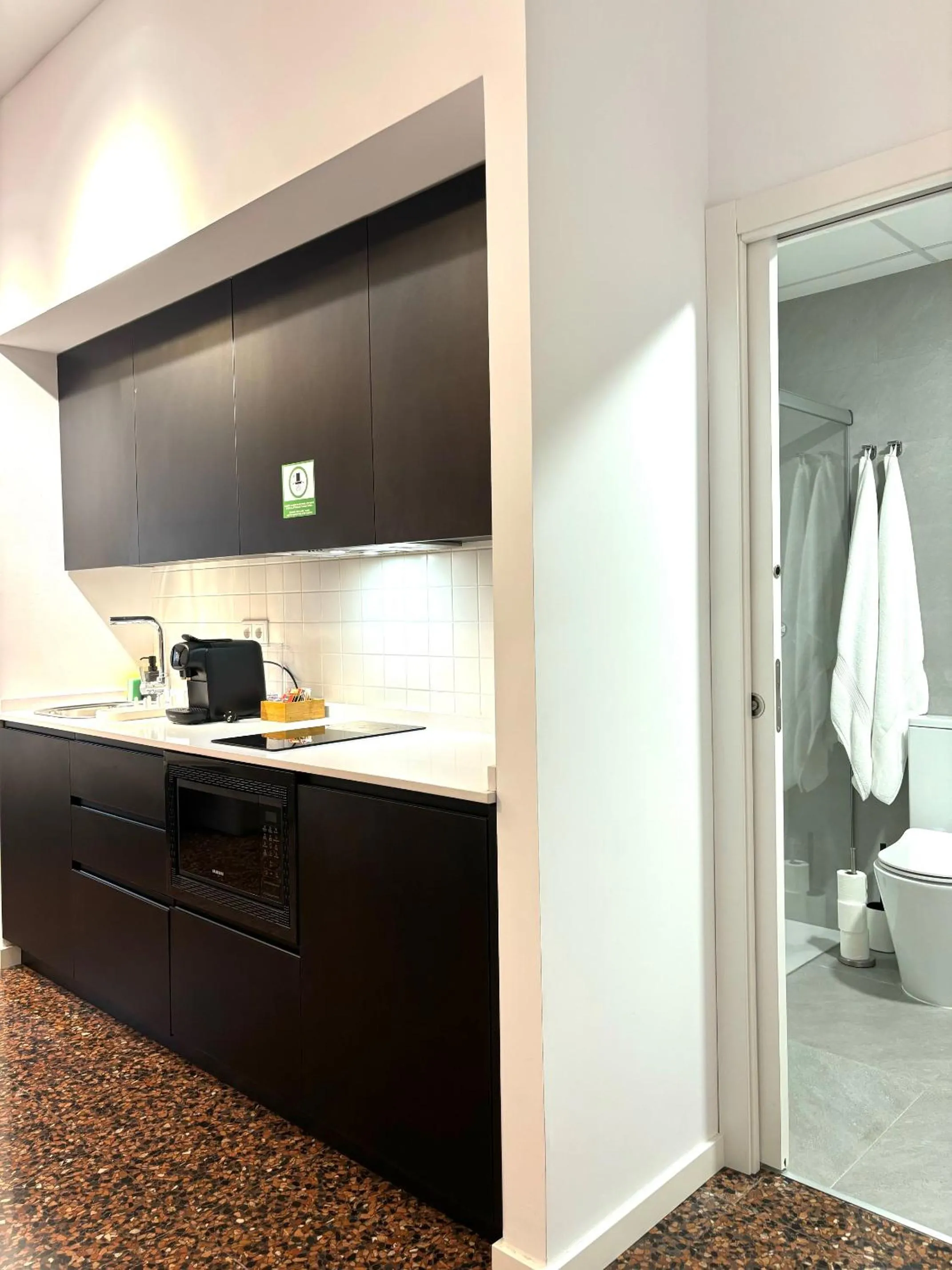 Bathroom in Apartahotel Espai Verd Benimaclet