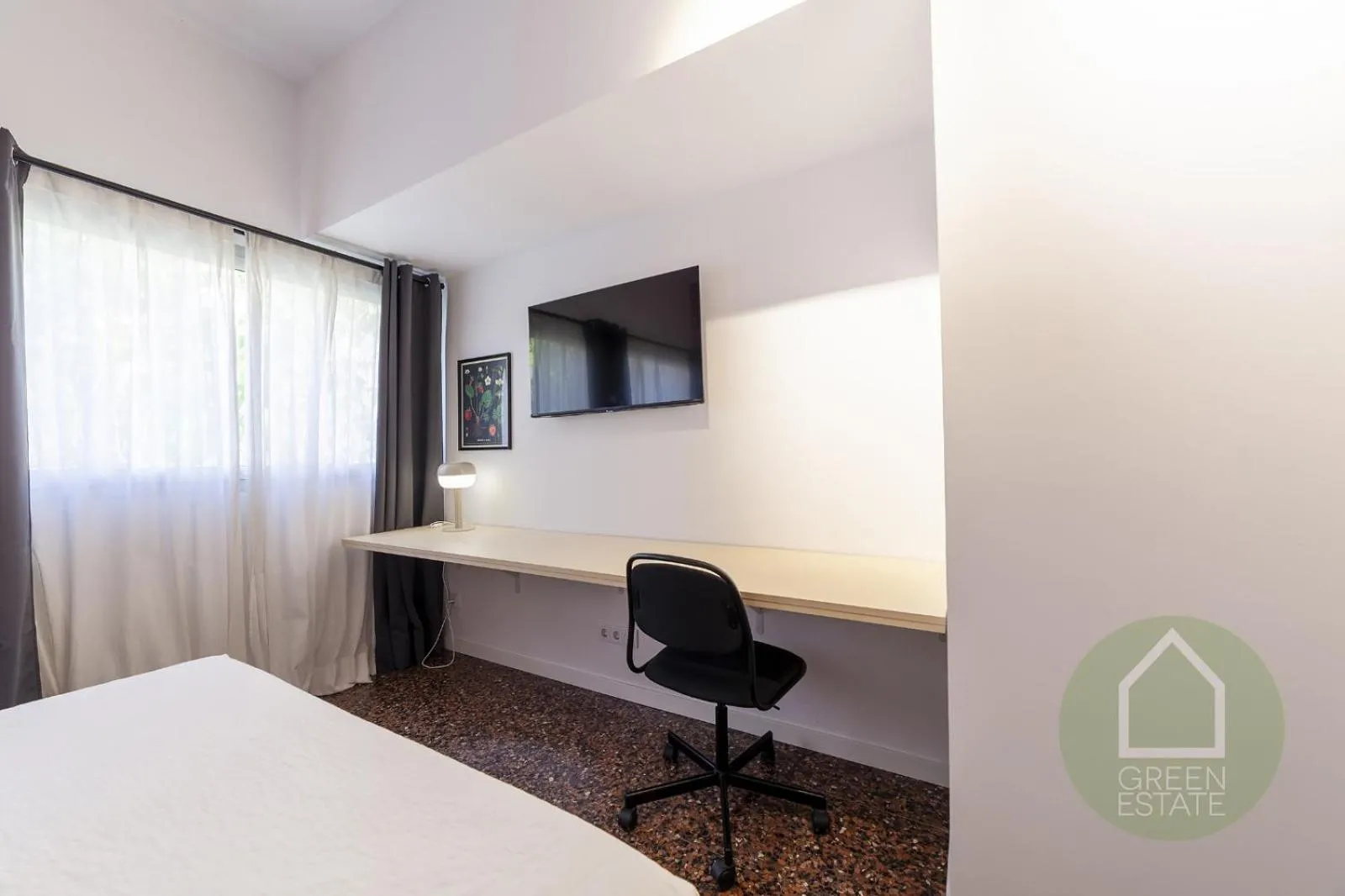TV and multimedia, Bed in Apartahotel Espai Verd Benimaclet