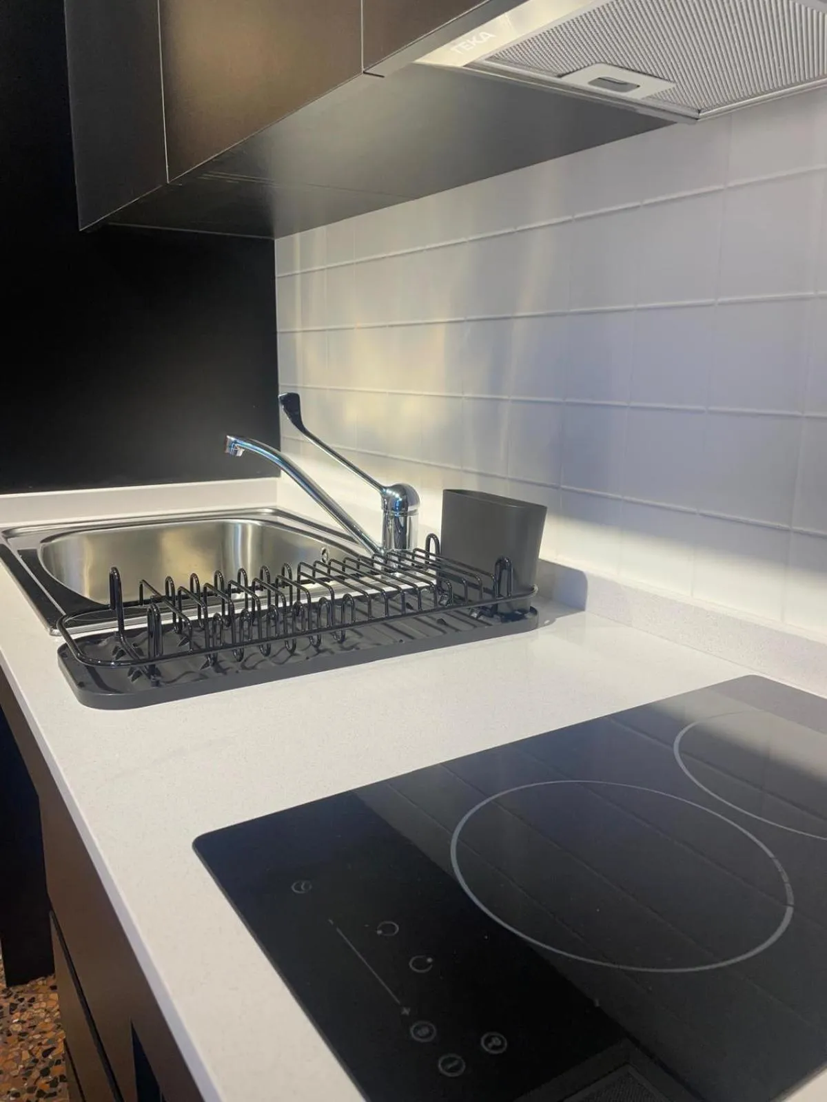 Kitchen or kitchenette in Apartahotel Espai Verd Benimaclet