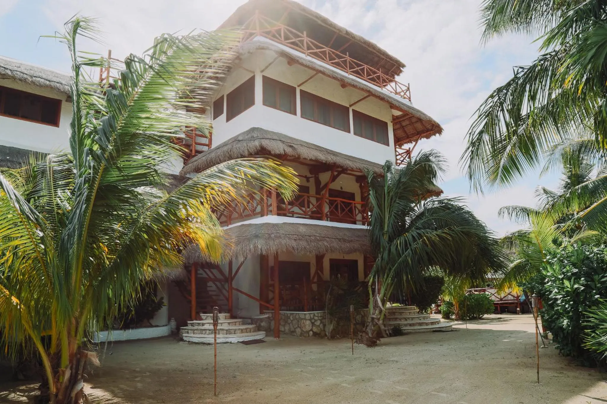 Property building in Ensueño Holbox & Beach Club