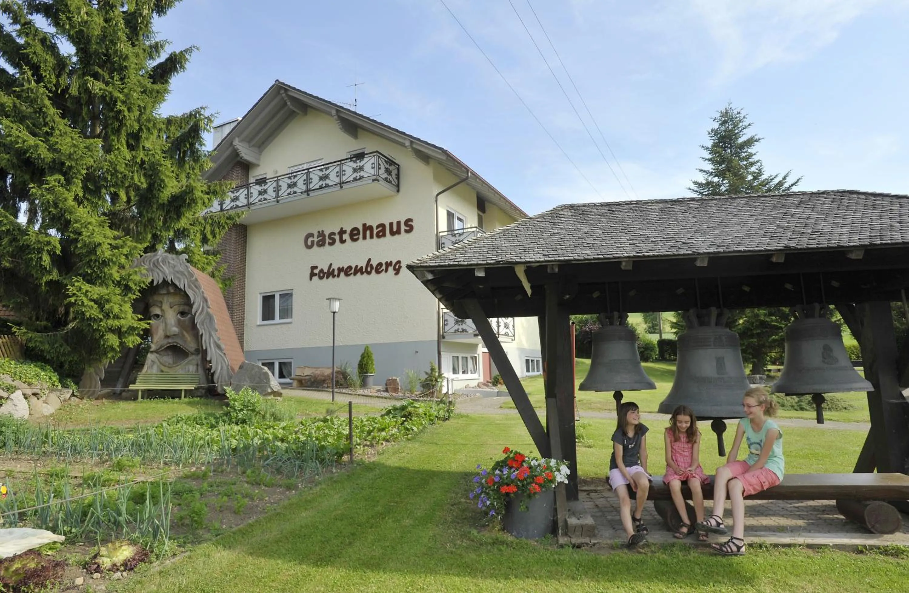 Facade/entrance in Pension Fohrenberg