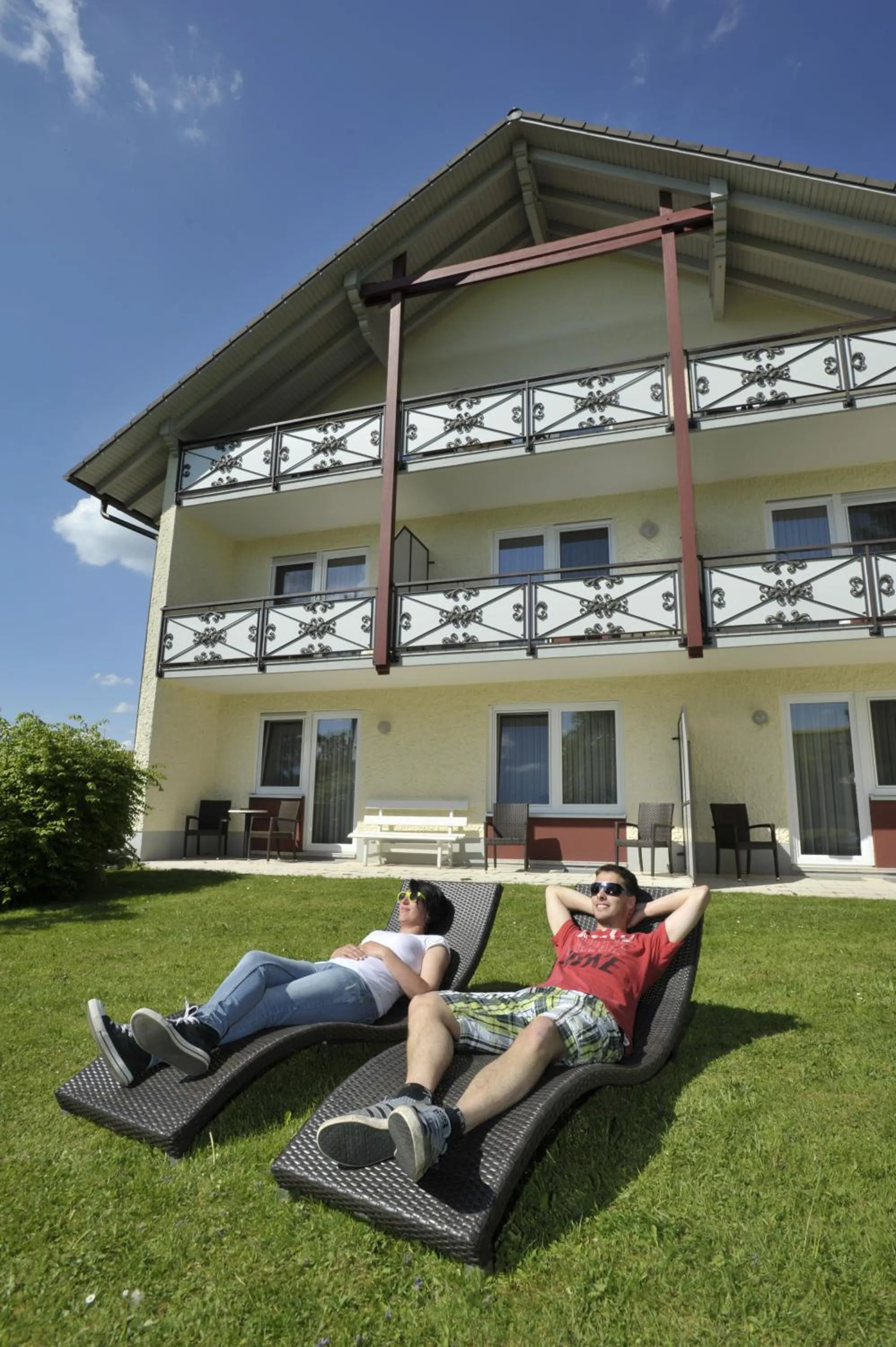 Facade/entrance in Pension Fohrenberg