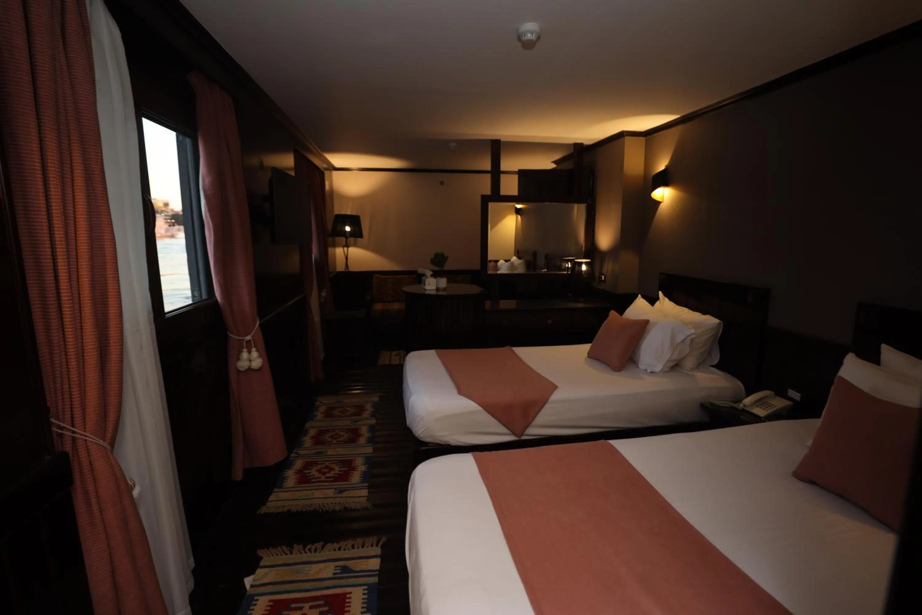 Bed in YOU Nile View Hotel