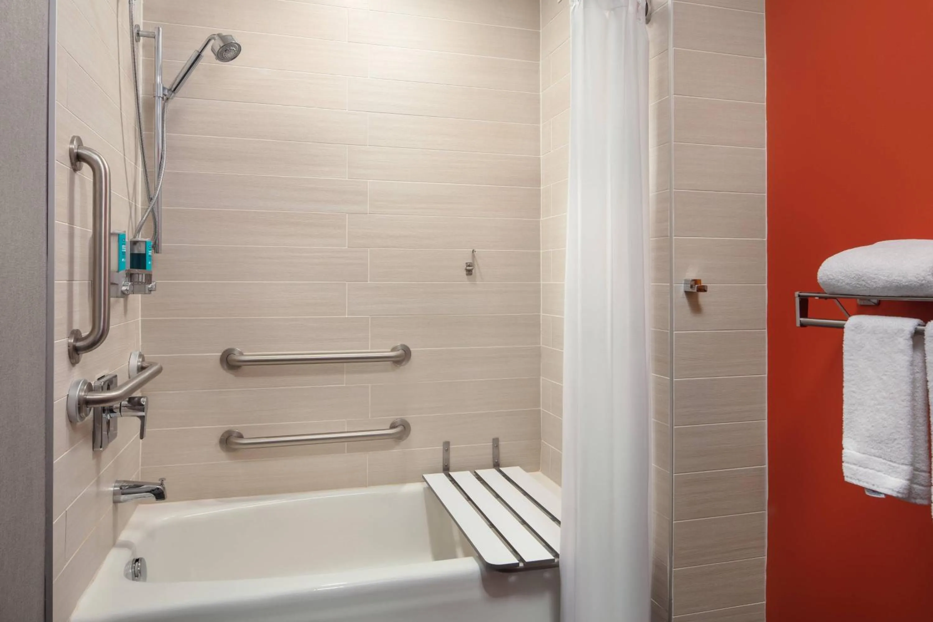 Bathroom in Aloft Buffalo Airport