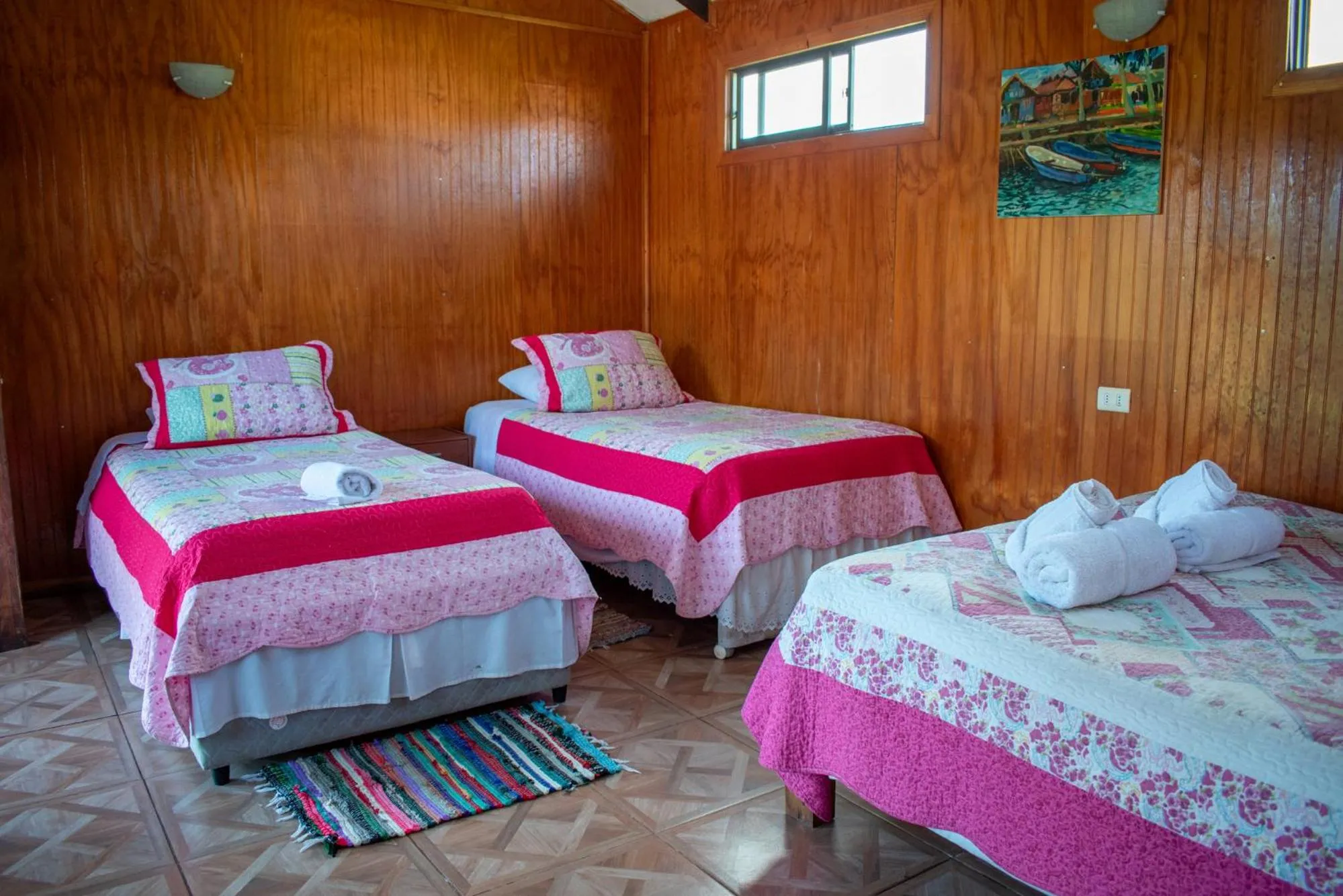 Quadruple Room with Garden View in KeuhenuaEcoHostal